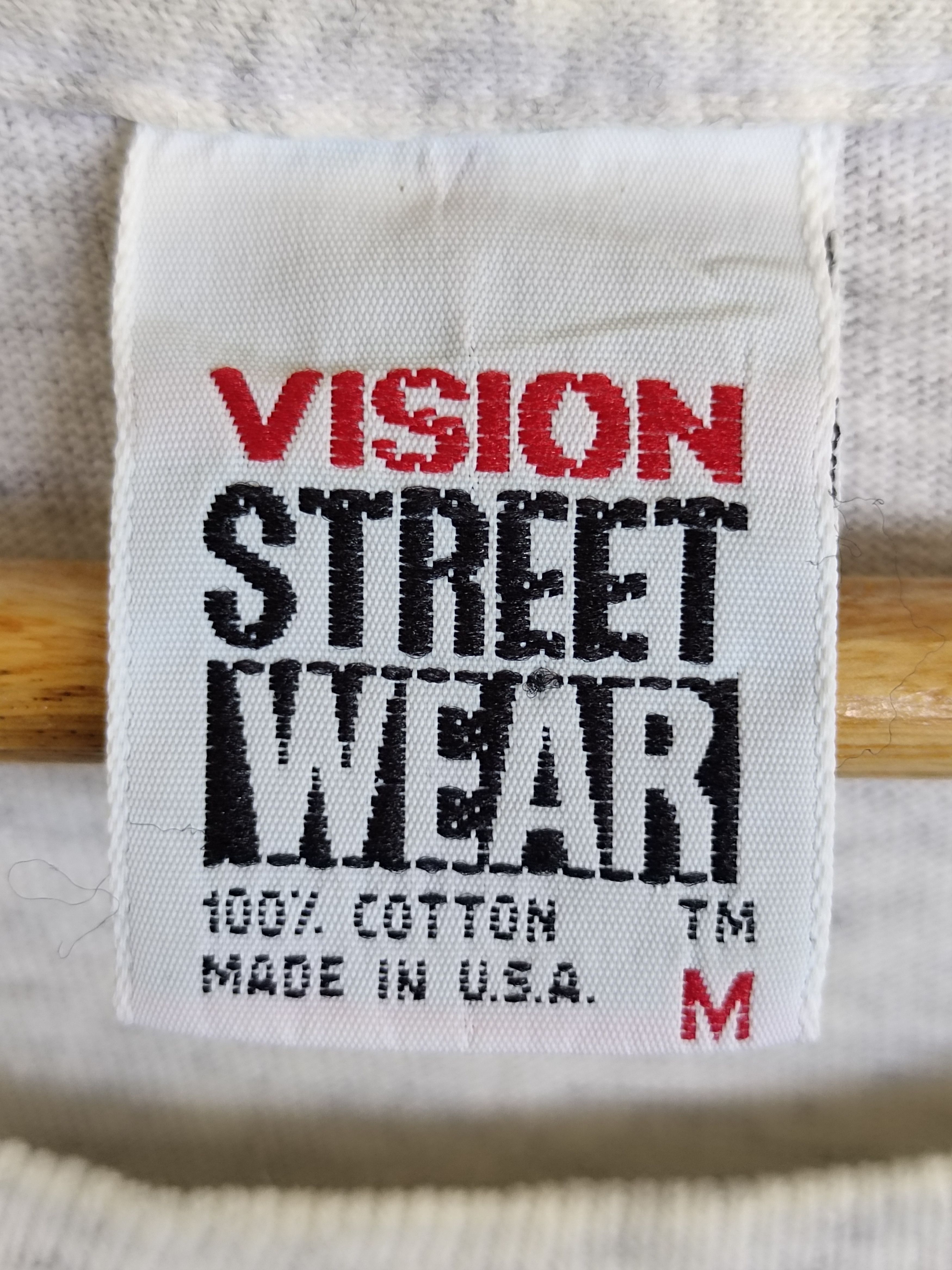 Vision Streetwear Vintage 90s Vision Streetwear Mirror Print T Shirt Size US M / EU 48-50 / 2 - 12 Thumbnail
