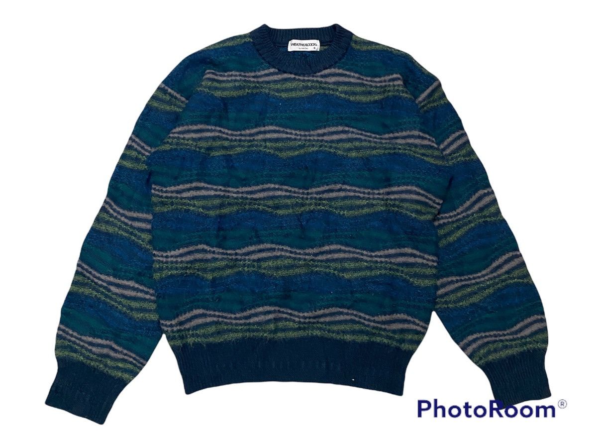 Japanese Brand × Vintage OFFER‼️Vintage Weathercock Knitwear Inspired Coogi Style Size US S / EU 44-46 / 1 - 1 Thumbnail