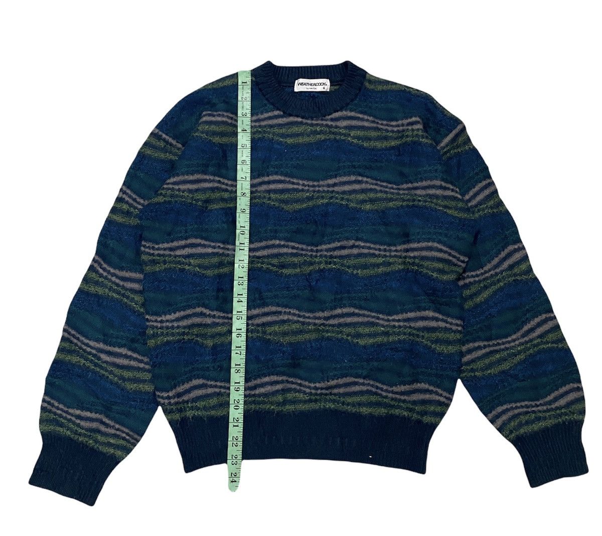Japanese Brand × Vintage OFFER‼️Vintage Weathercock Knitwear Inspired Coogi Style Size US S / EU 44-46 / 1 - 9 Thumbnail