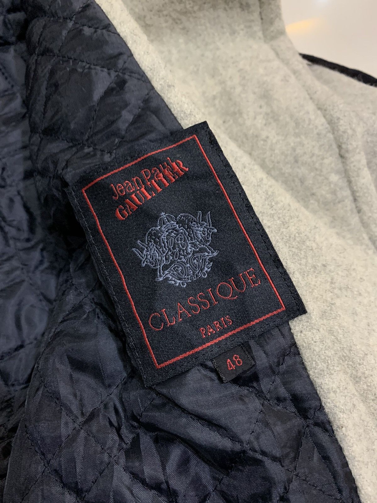 Jean Paul Gaultier JPG CLASSIQUE DOUBLE BREASTED WOOL JACKET COAT Size US M / EU 48-50 / 2 - 8 Thumbnail