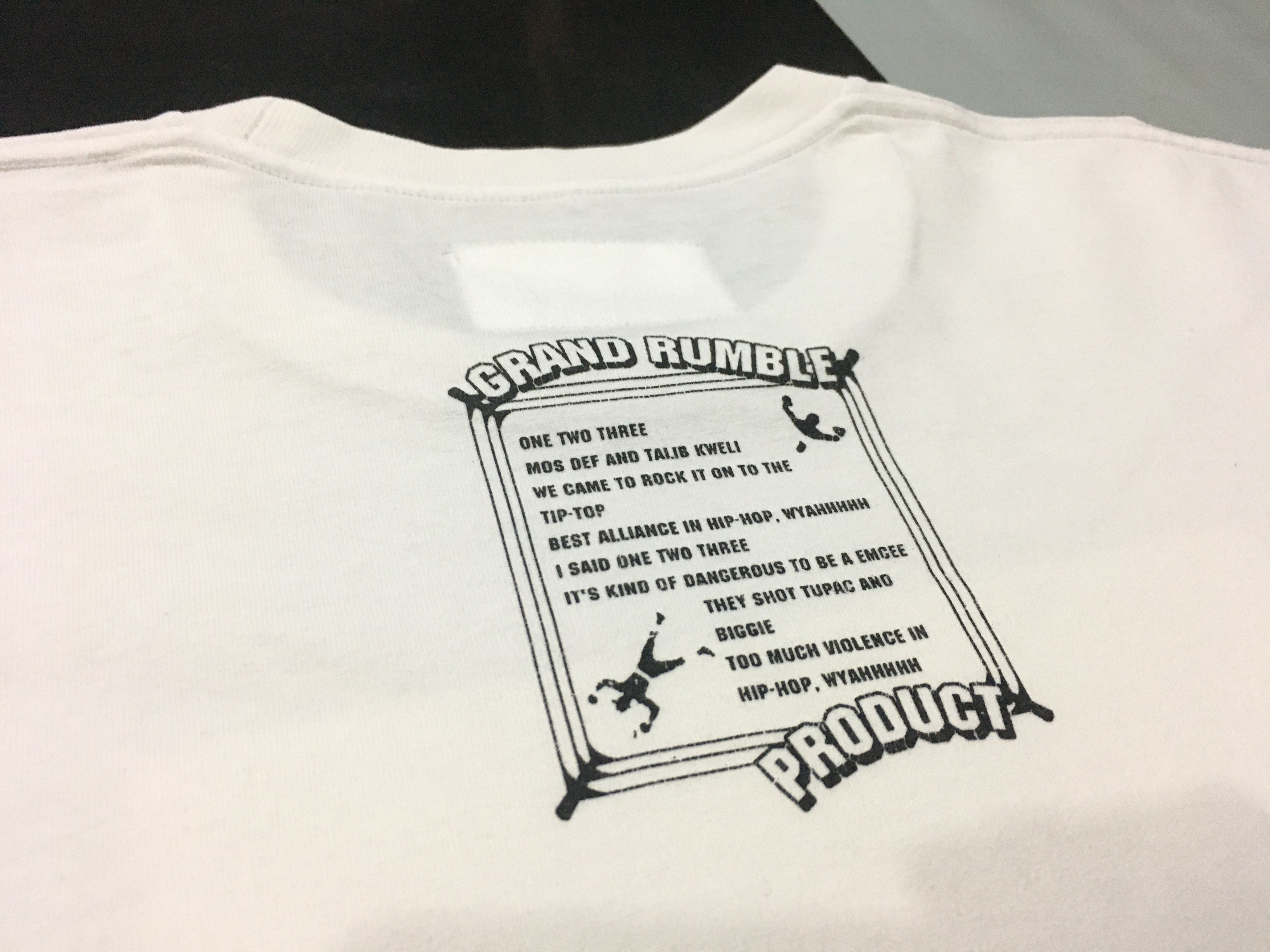 Band Tees × Rap Tees × Vintage Vintage Mos Def Vs Suge Knight Long Sleeve Shirt Tour Size US XL / EU 56 / 4 - 5 Thumbnail