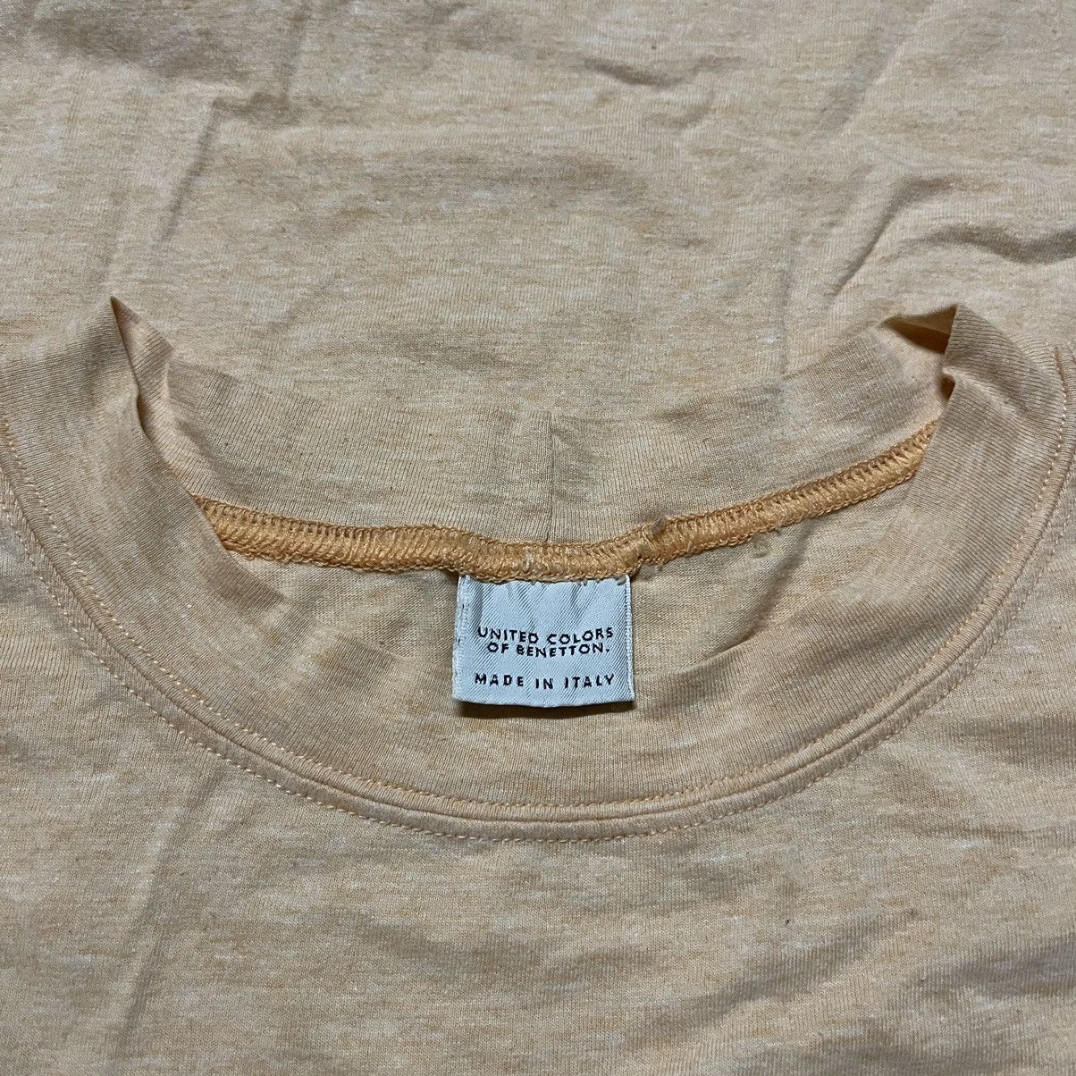 Benetton Vintage 90s benetton tshirt Size US L / EU 52-54 / 3 - 3 Thumbnail