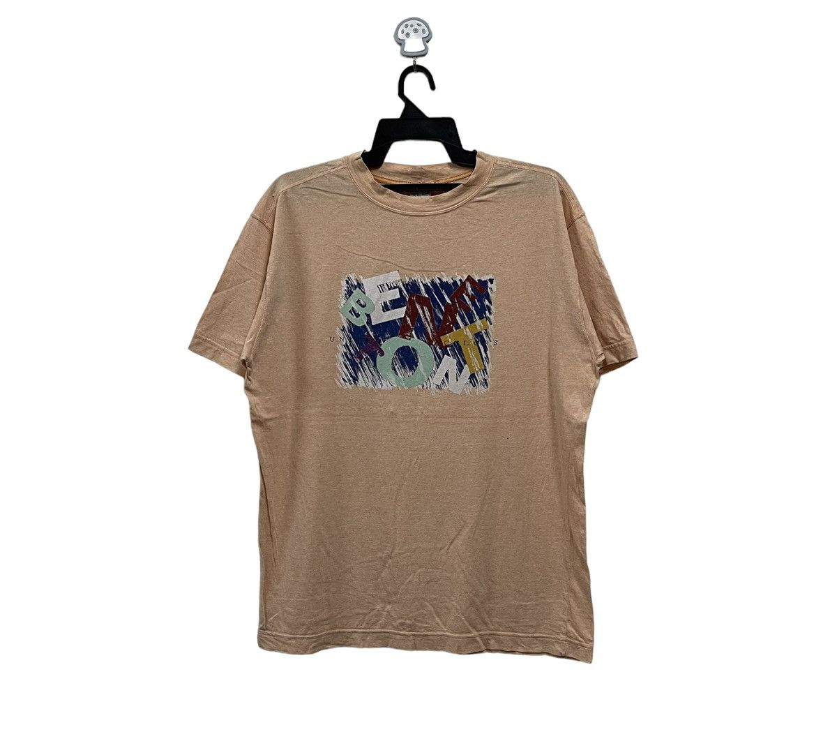 Benetton Vintage 90s benetton tshirt Size US L / EU 52-54 / 3 - 1 Thumbnail