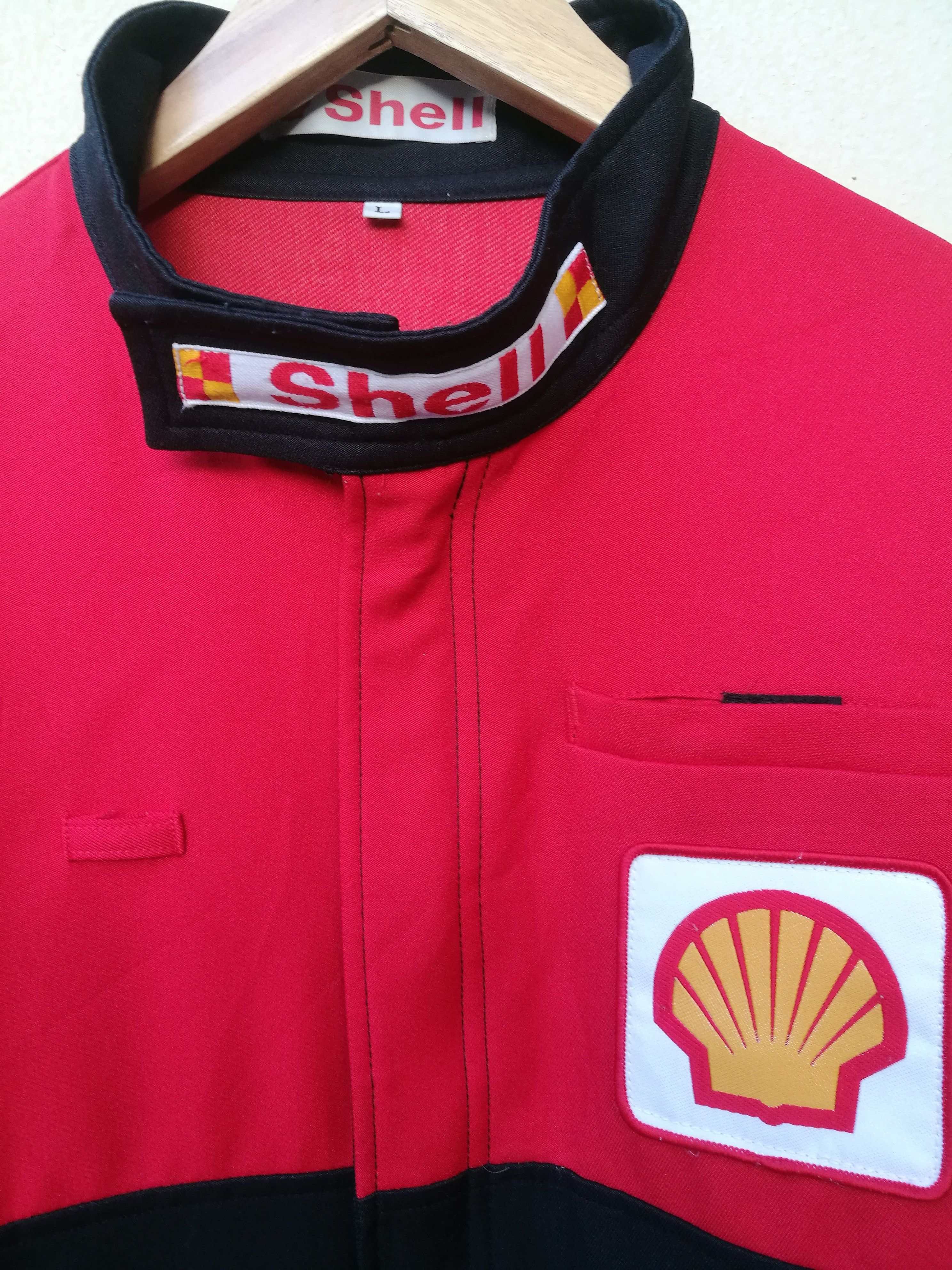 Ferrari RARE🔥 SHELL X SCUDARIA FERRARI COVERALLS Size US 30 / EU 46 - 6 Thumbnail