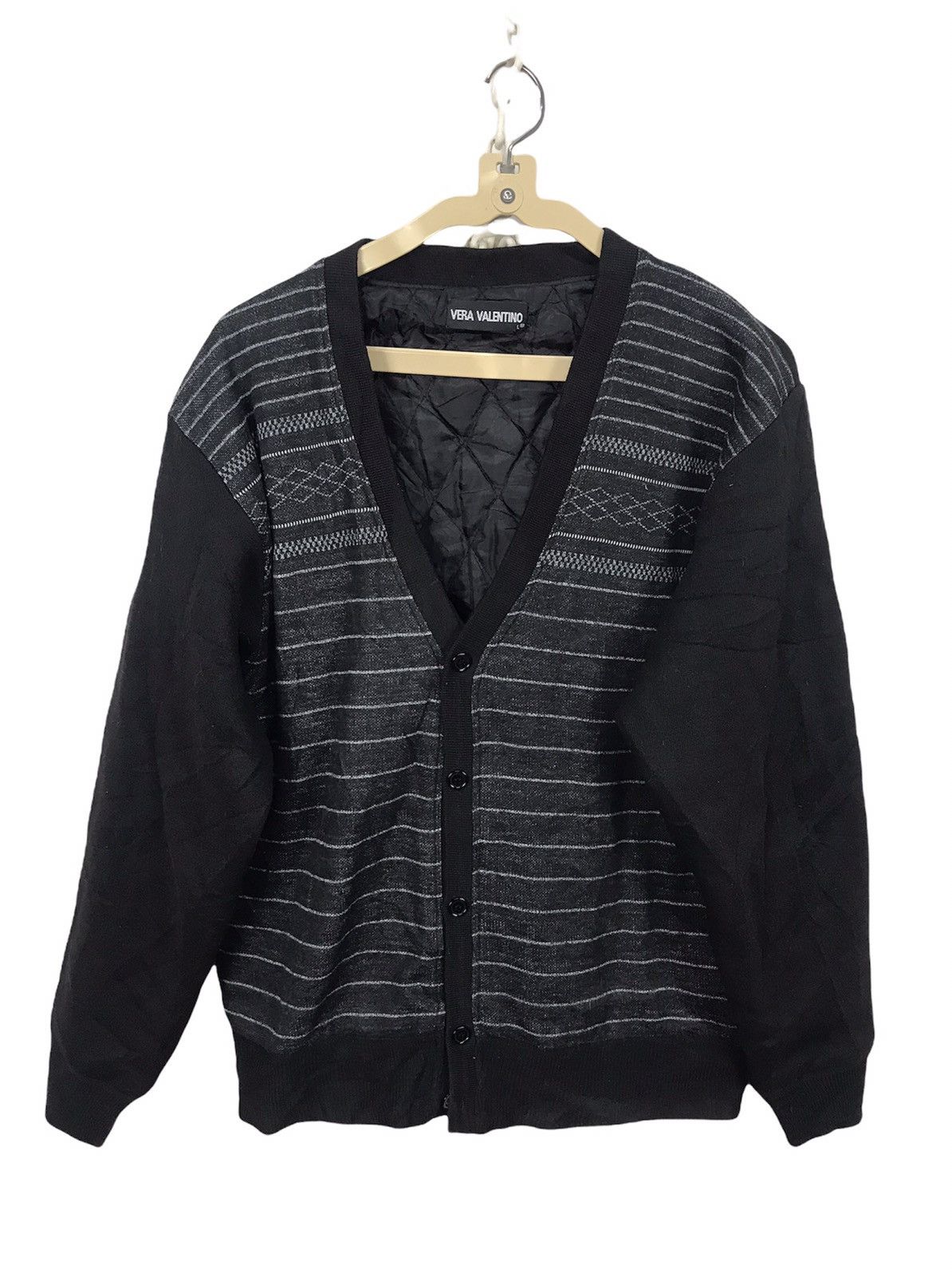 Italian Designers × Japanese Brand Vera Valentino button sweater 