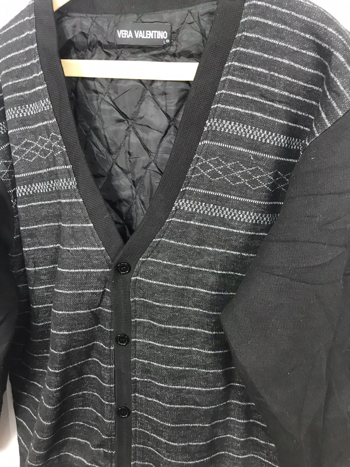 Japanese Brand Vera Valentino button sweater Size US S / EU 44-46 / 1 - 3 Thumbnail