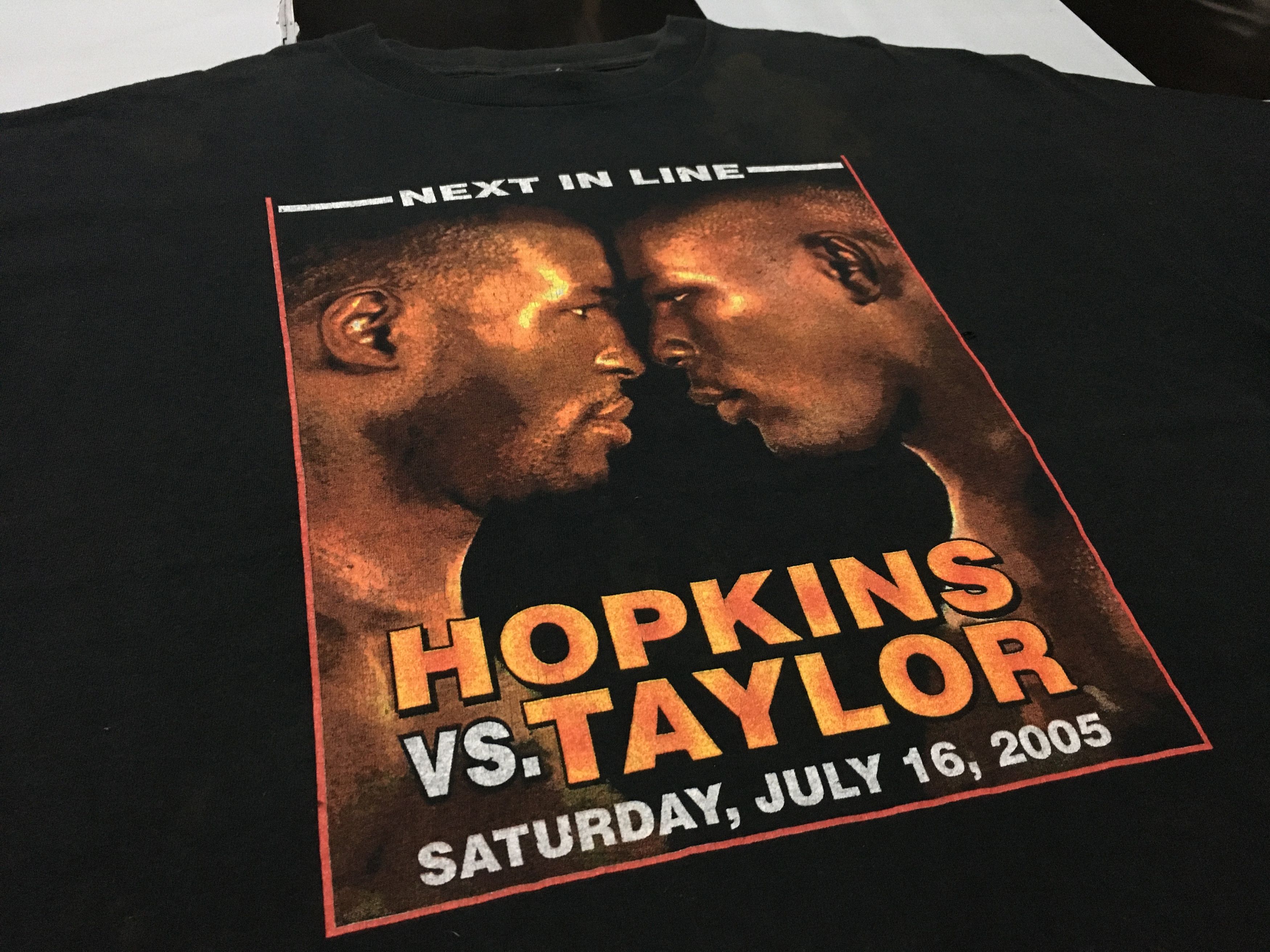 Vintage Hopkins vs. Taylor Shirt 2005 MGM Grand