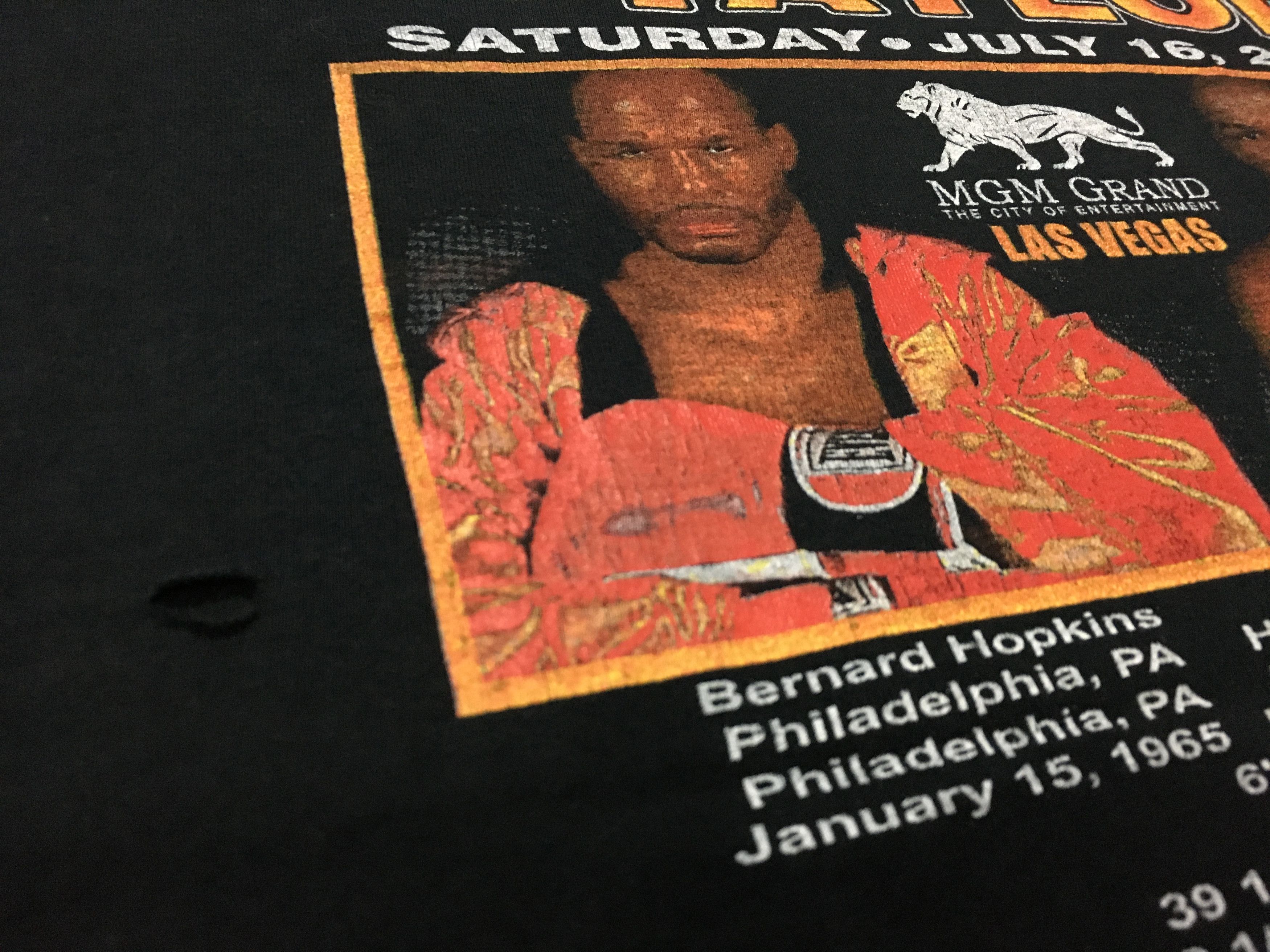 Rap Tees × Vintage Vintage Hopkins vs. Taylor Shirt 2005 MGM Grand Size US XL / EU 56 / 4 - 8 Thumbnail