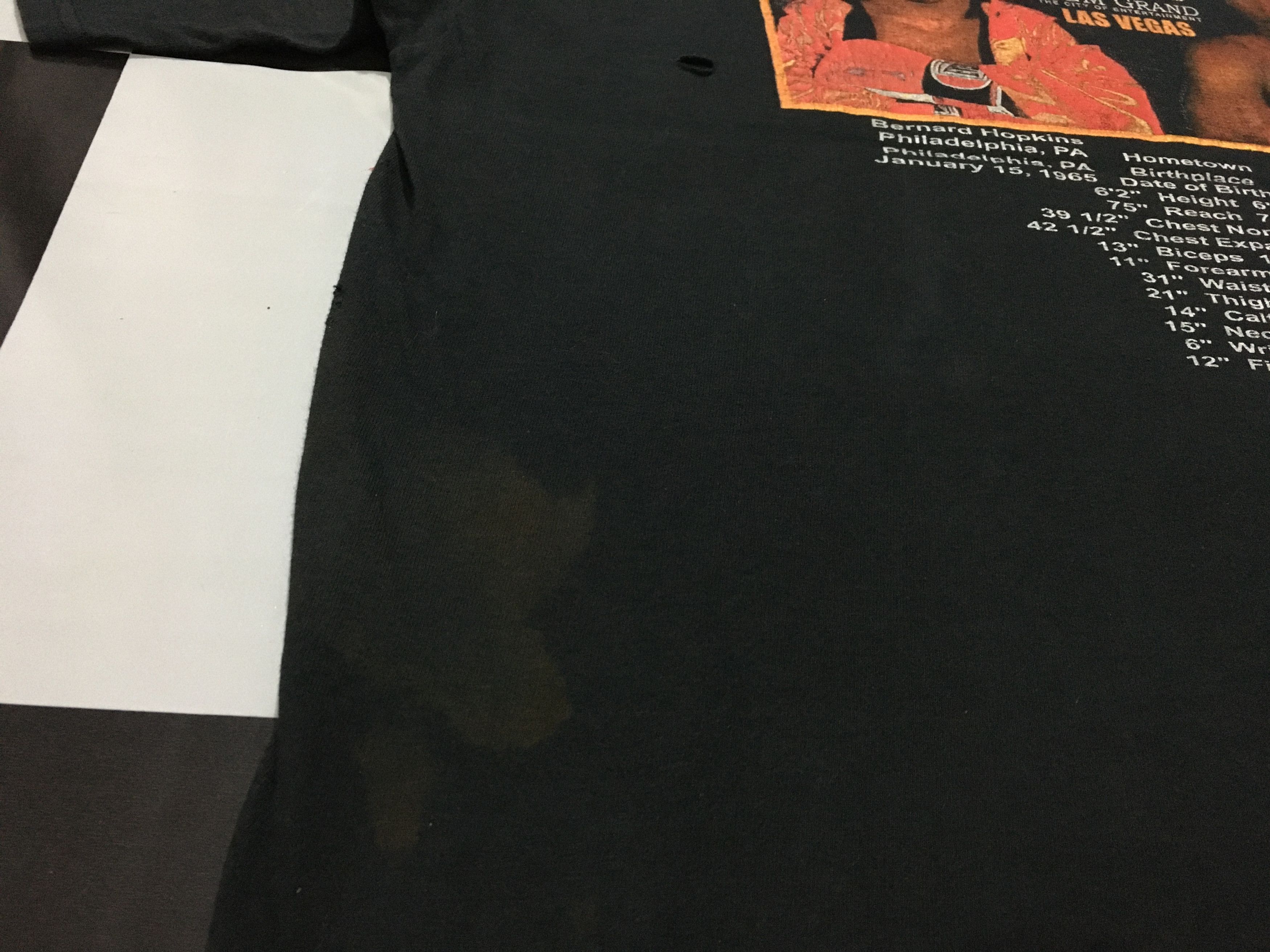 Rap Tees × Vintage Vintage Hopkins vs. Taylor Shirt 2005 MGM Grand Size US XL / EU 56 / 4 - 9 Thumbnail