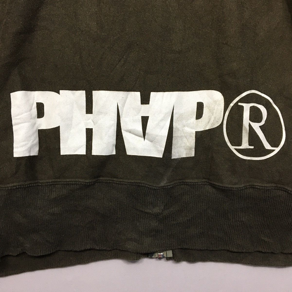 Vintage Phap High Life Spell Out Big Logo Zip Up Hoodie Jacket M Size US M / EU 48-50 / 2 - 11 Thumbnail