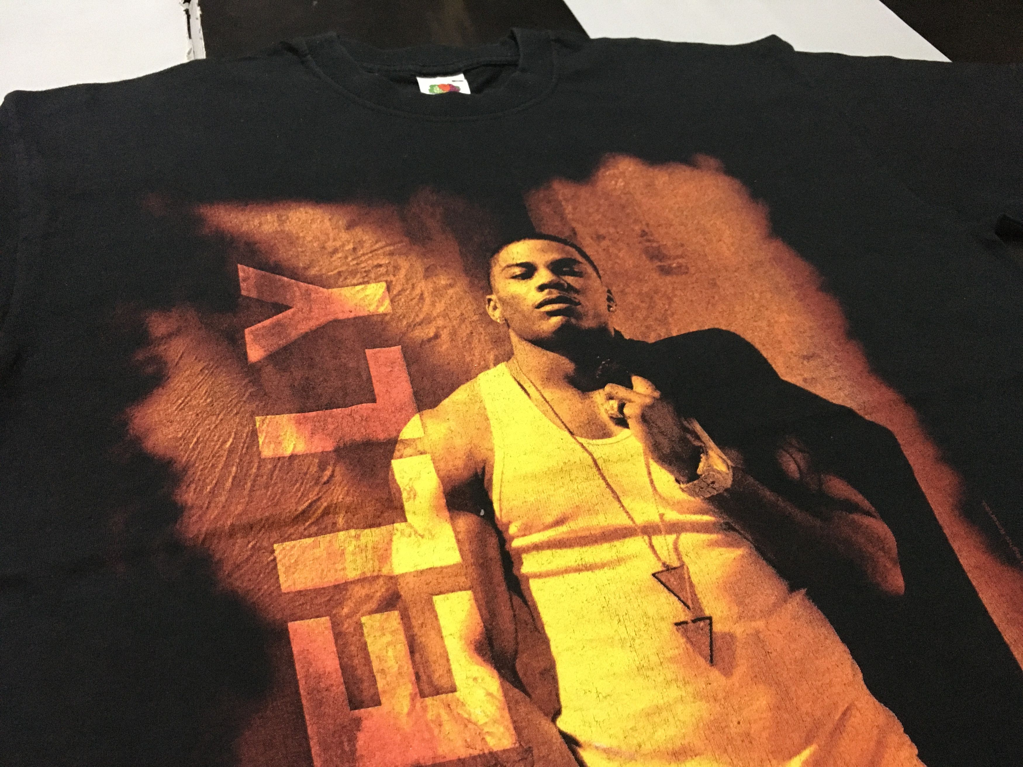 Band Tees × Rap Tees × Vintage Vintage Nelly Shirt 2000s Rapper Hip Hop R&B Size US M / EU 48-50 / 2 - 3 Thumbnail