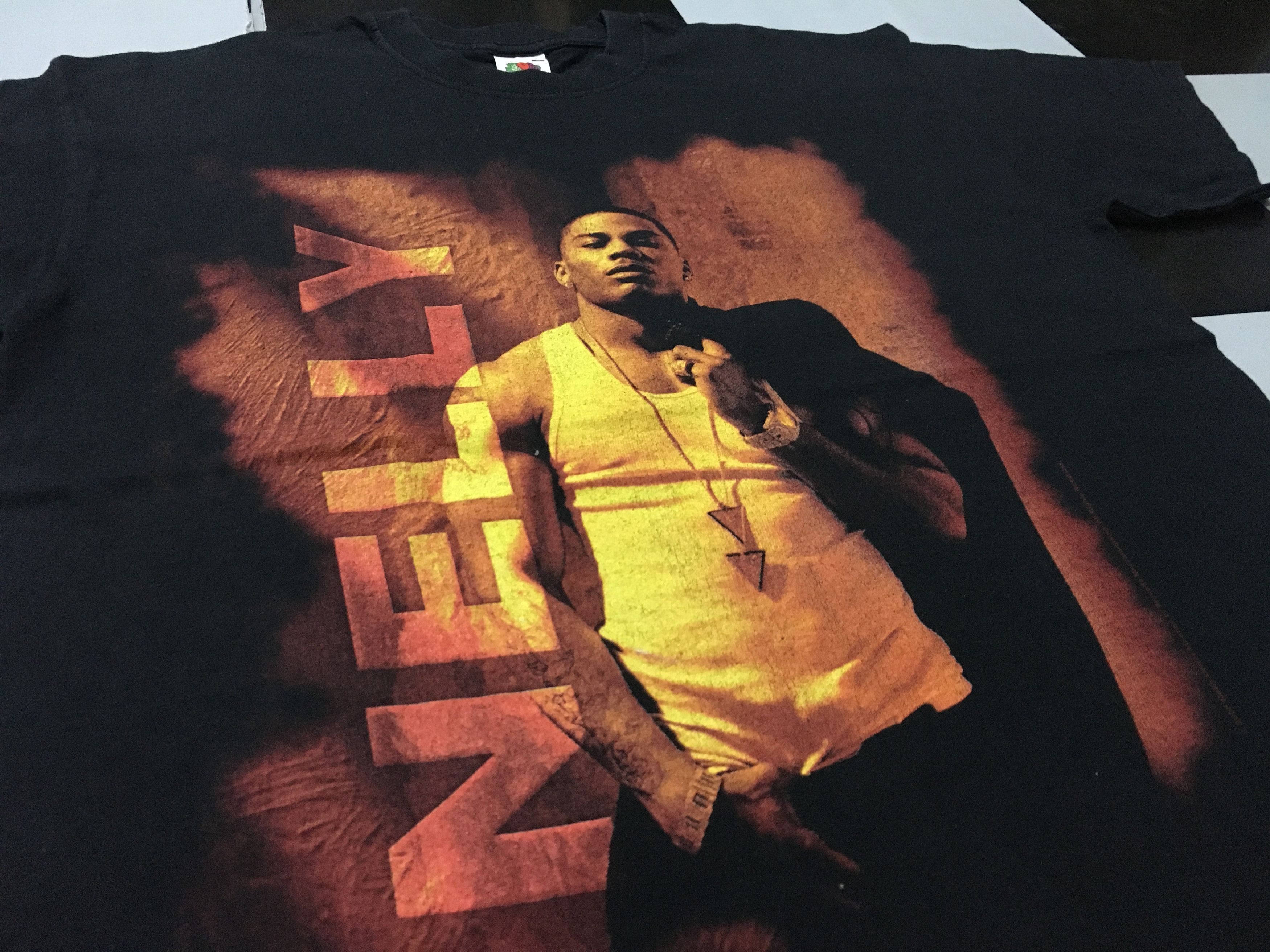 Band Tees × Rap Tees × Vintage Vintage Nelly Shirt 2000s Rapper Hip Hop R&B Size US M / EU 48-50 / 2 - 1 Thumbnail