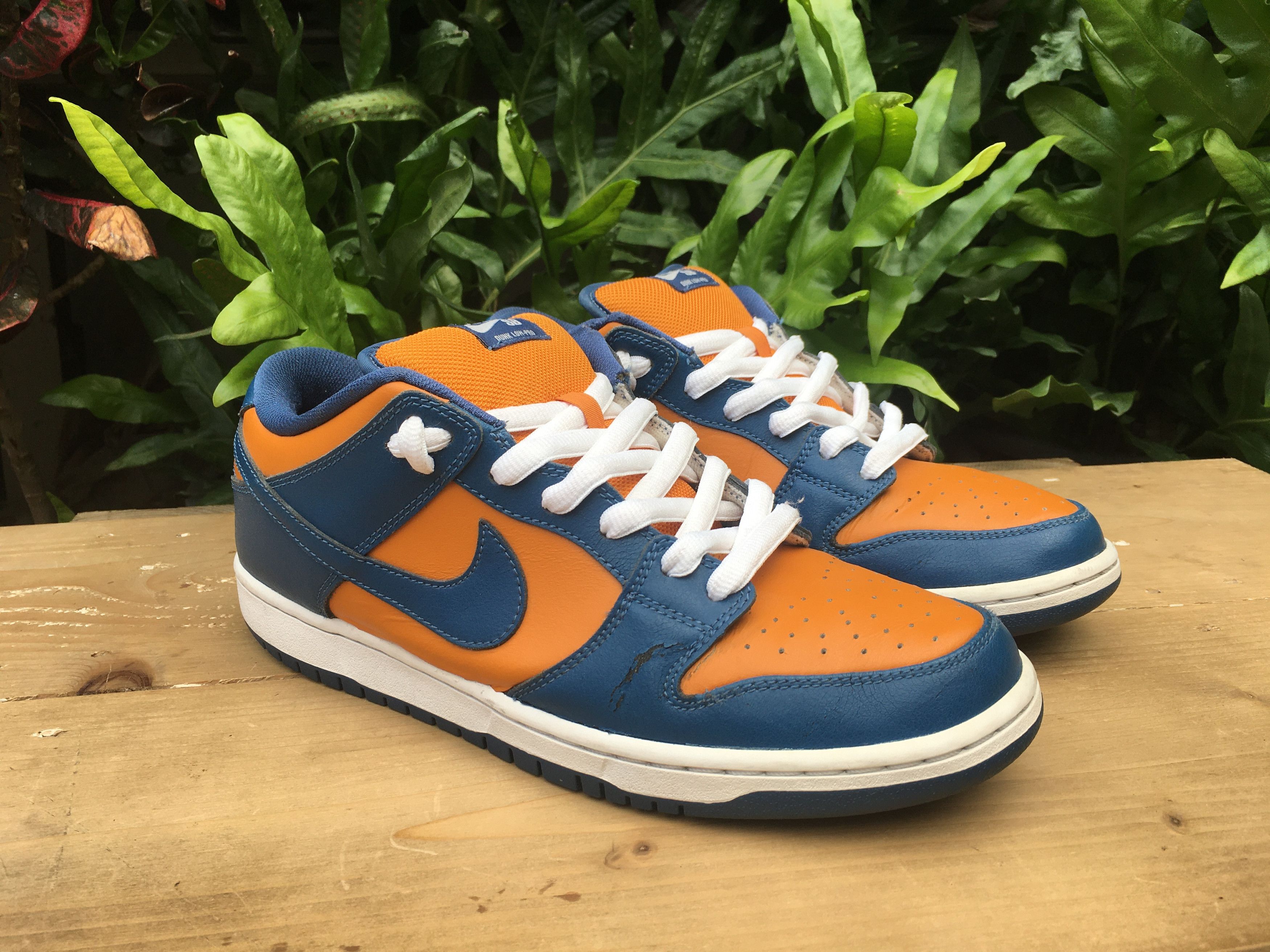 Nike 🔥 Rare Sample Nike SB Dunk Low Sunset French Blue 2010 ☀️ Size US 9 / EU 42 - 7 Thumbnail