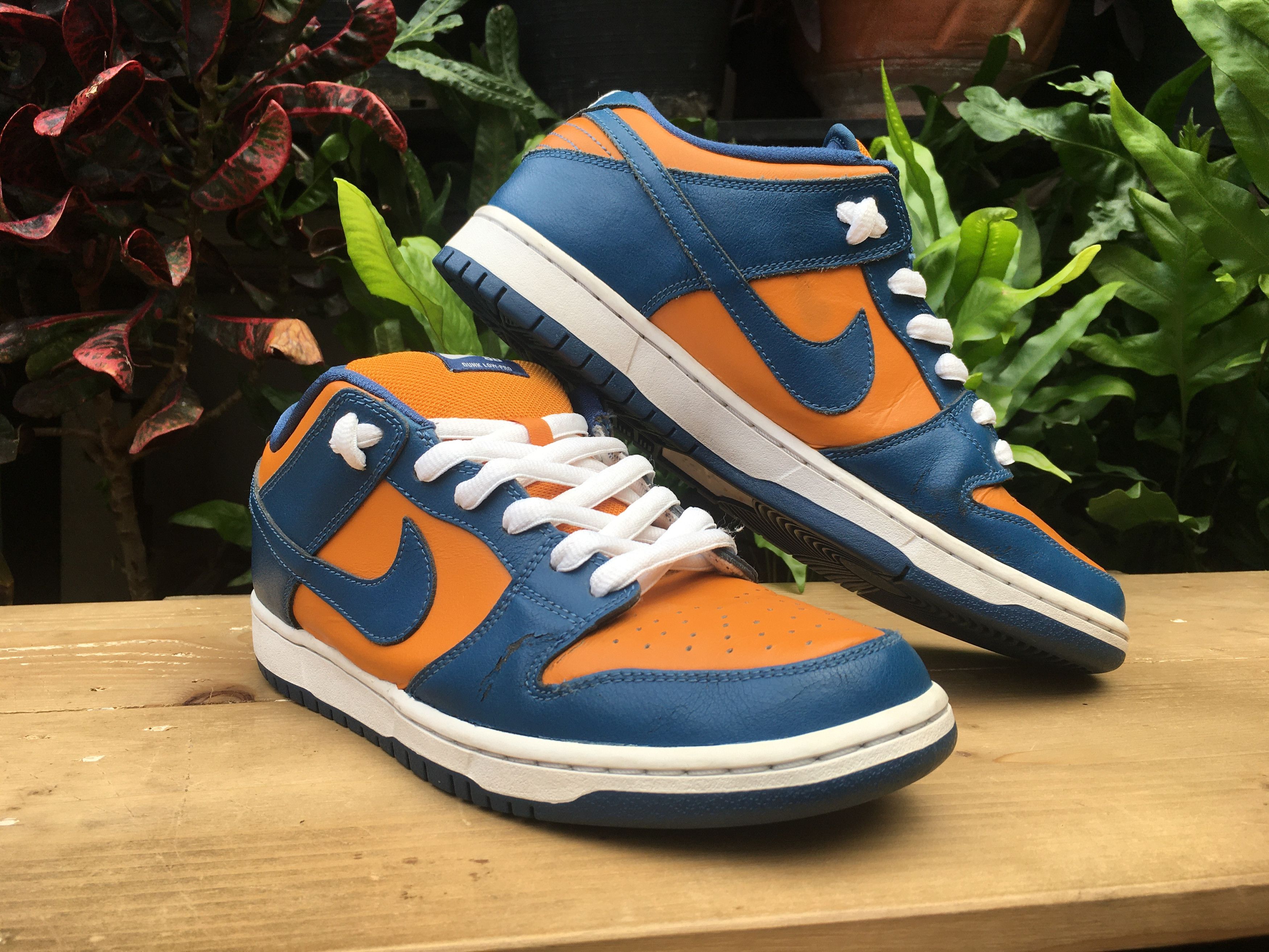 Nike 🔥 Rare Sample Nike SB Dunk Low Sunset French Blue 2010 ☀️ Size US 9 / EU 42 - 5 Thumbnail