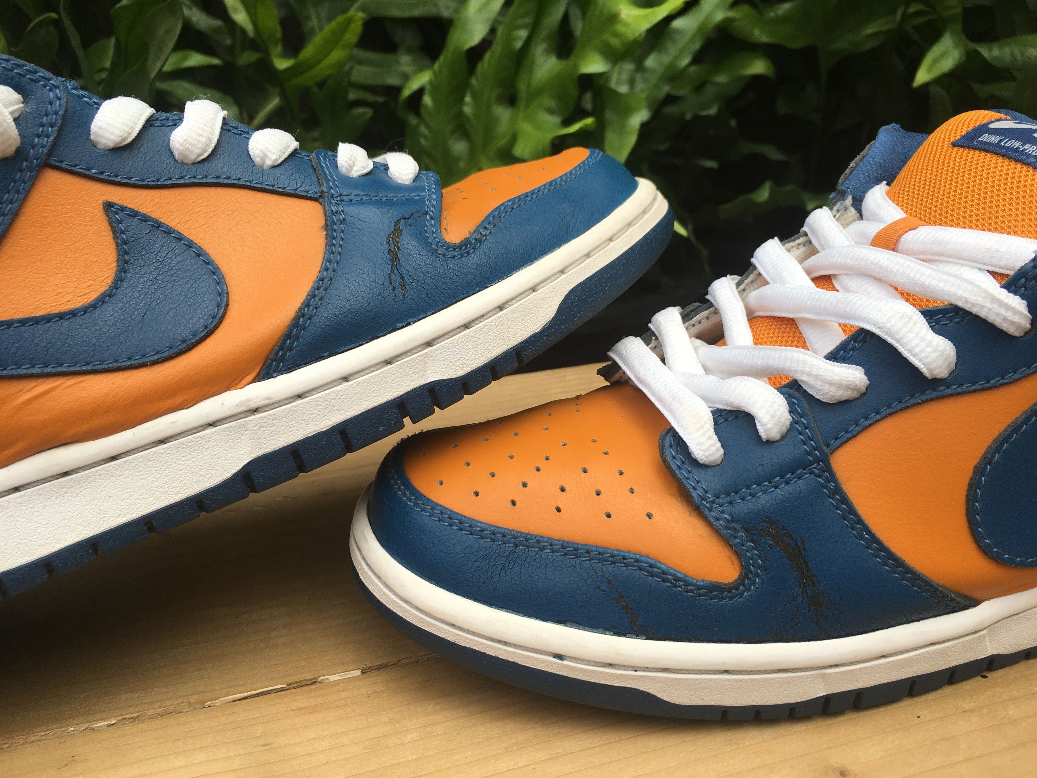 Nike 🔥 Rare Sample Nike SB Dunk Low Sunset French Blue 2010 ☀️ Size US 9 / EU 42 - 21 Thumbnail
