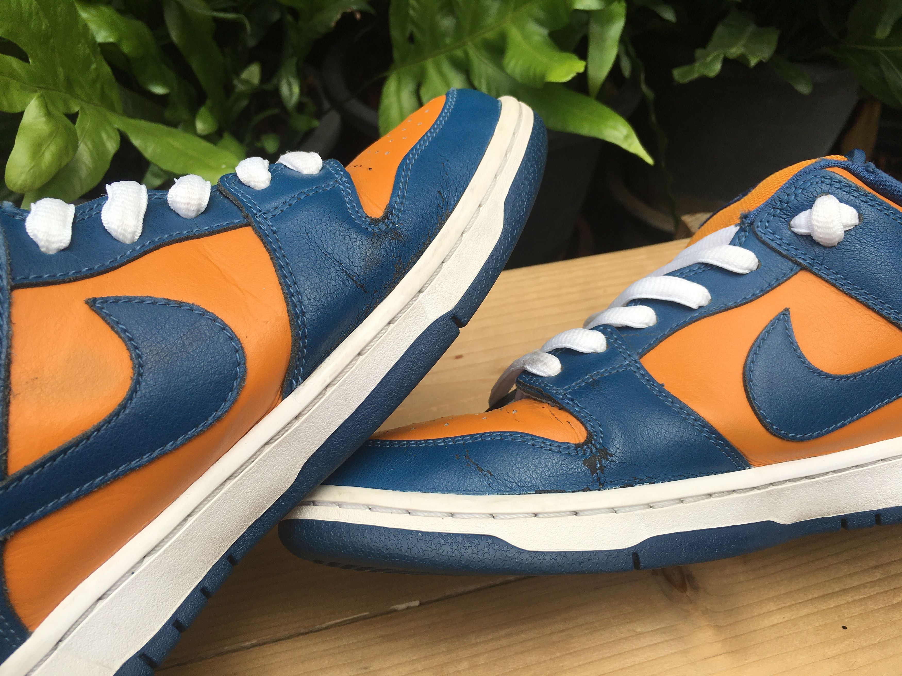 Nike Rare Sample Nike SB Dunk Low Sunset French Blue 2010 Grailed