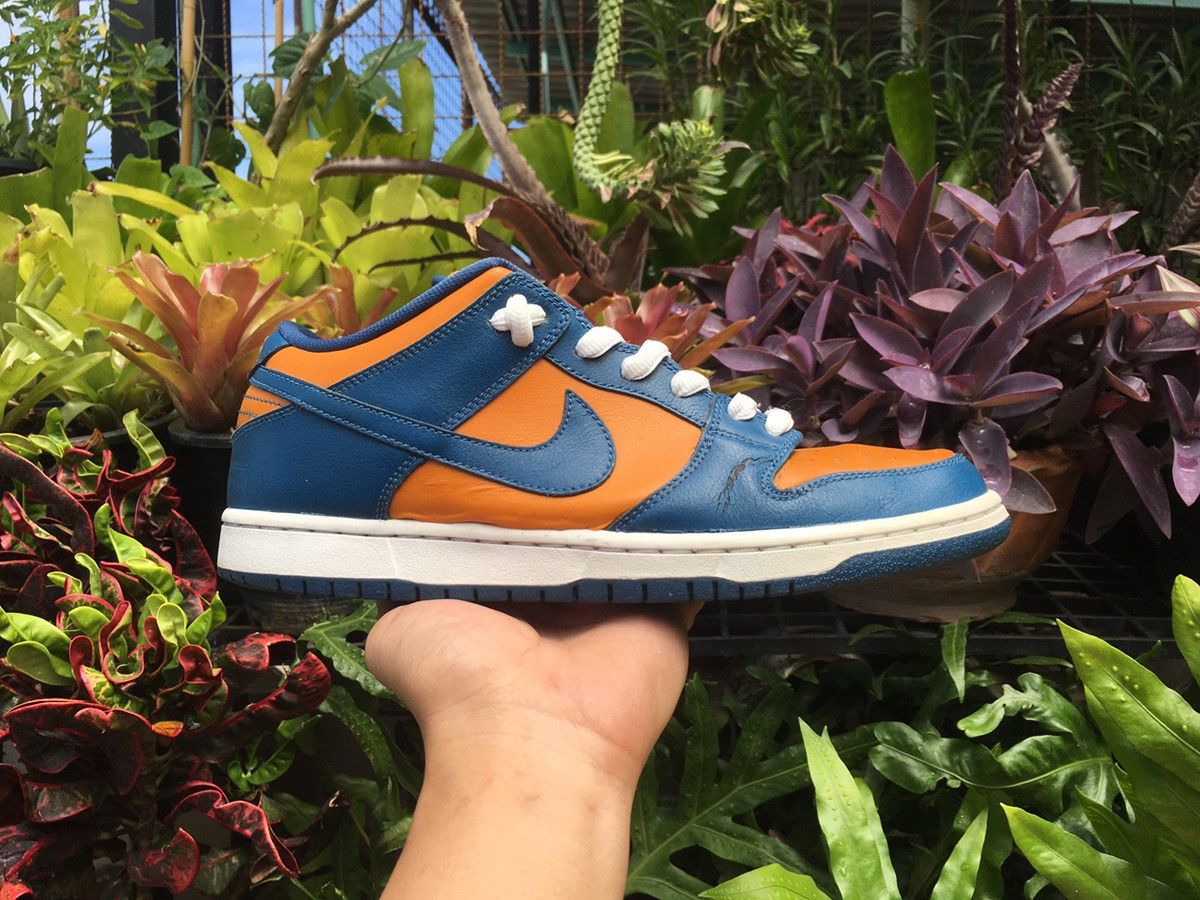 Nike 🔥 Rare Sample Nike SB Dunk Low Sunset French Blue 2010 ☀️ Size US 9 / EU 42 - 2 Thumbnail
