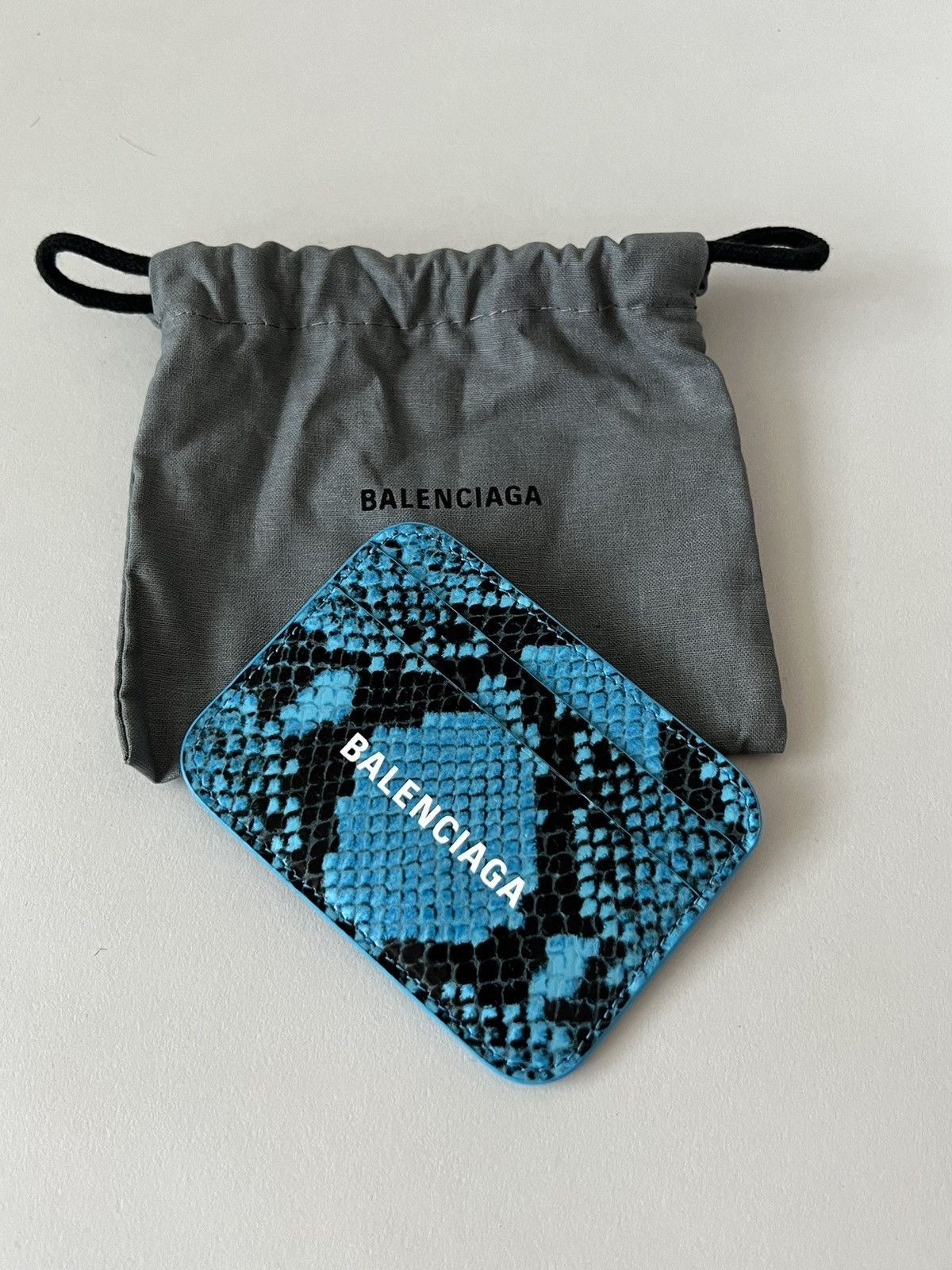 Balenciaga Balenciaga LIMITED EDITION Python Skin Cardholder Size ONE SIZE - 2 Thumbnail