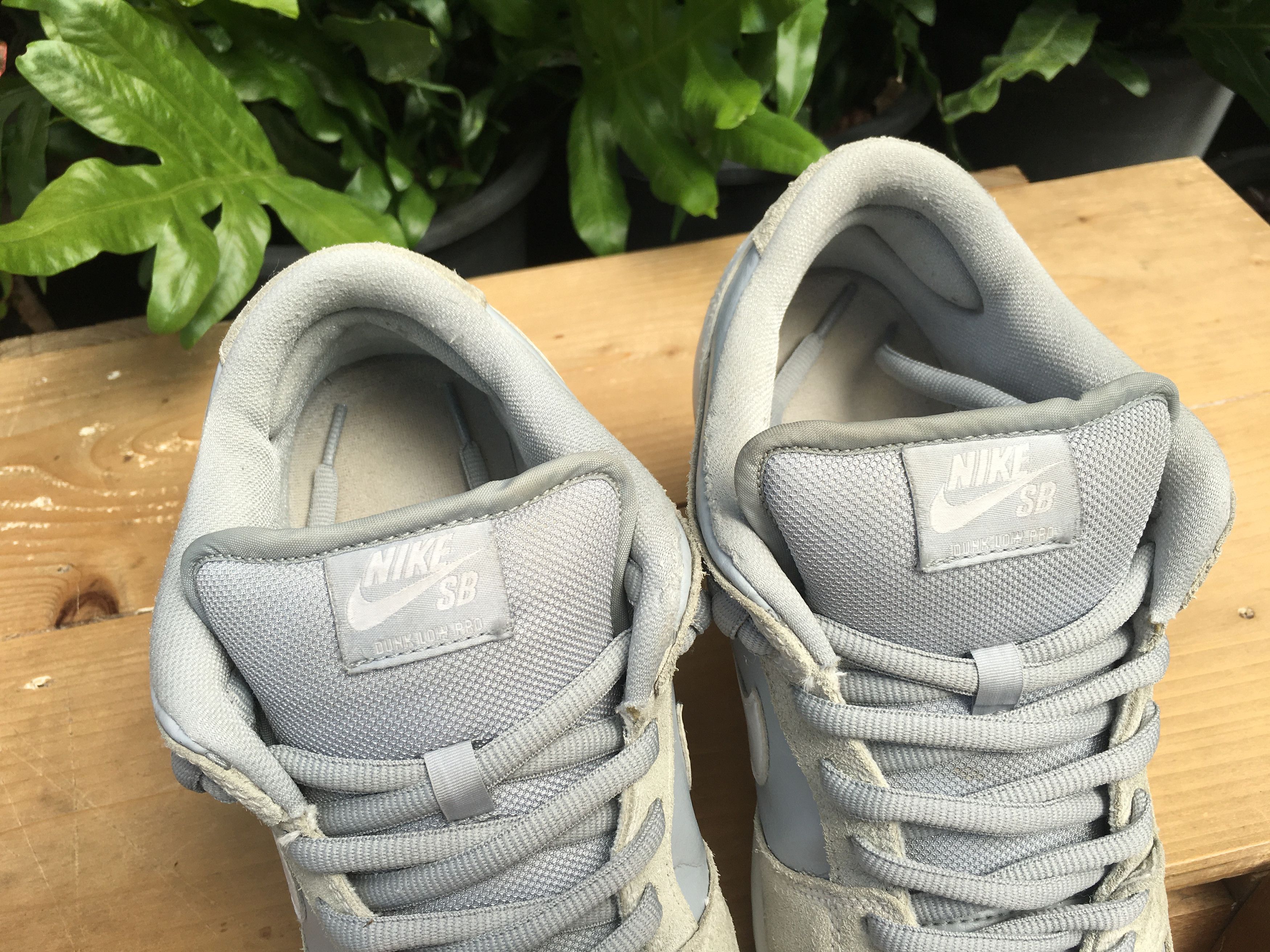 Nike 🔥 Rare Nike Sb Dunk Low Pro Summit White Wolf Grey Size US 10.5 / EU 43-44 - 9 Thumbnail