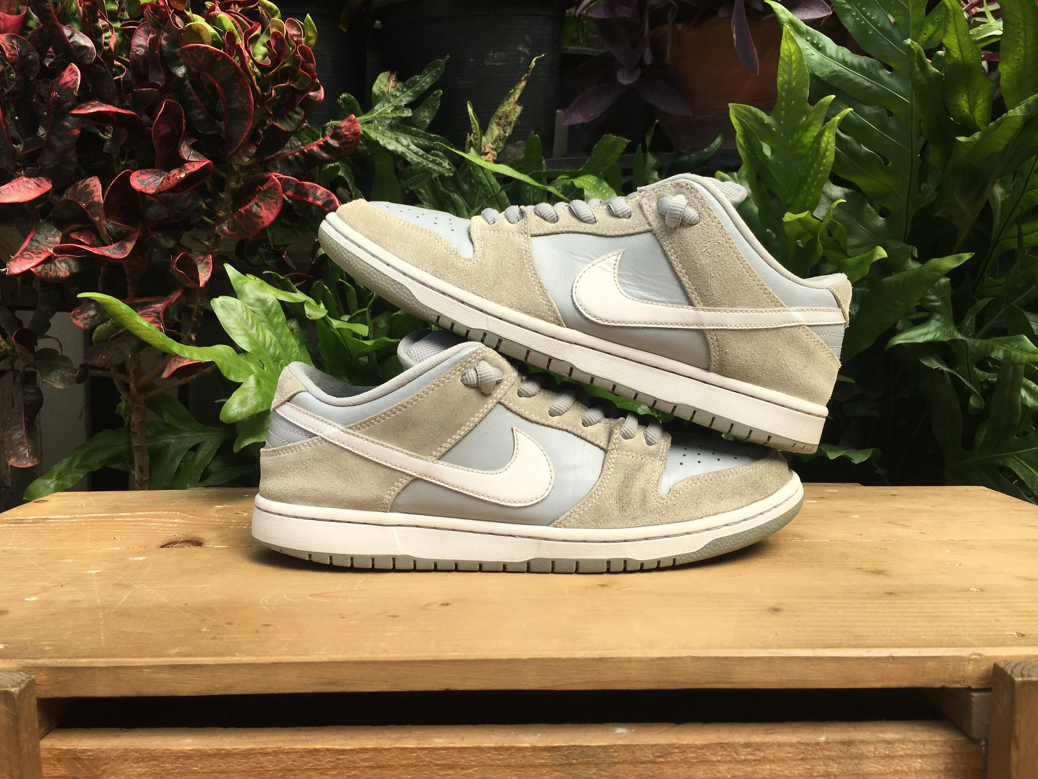 Nike 🔥 Rare Nike Sb Dunk Low Pro Summit White Wolf Grey Size US 10.5 / EU 43-44 - 3 Thumbnail