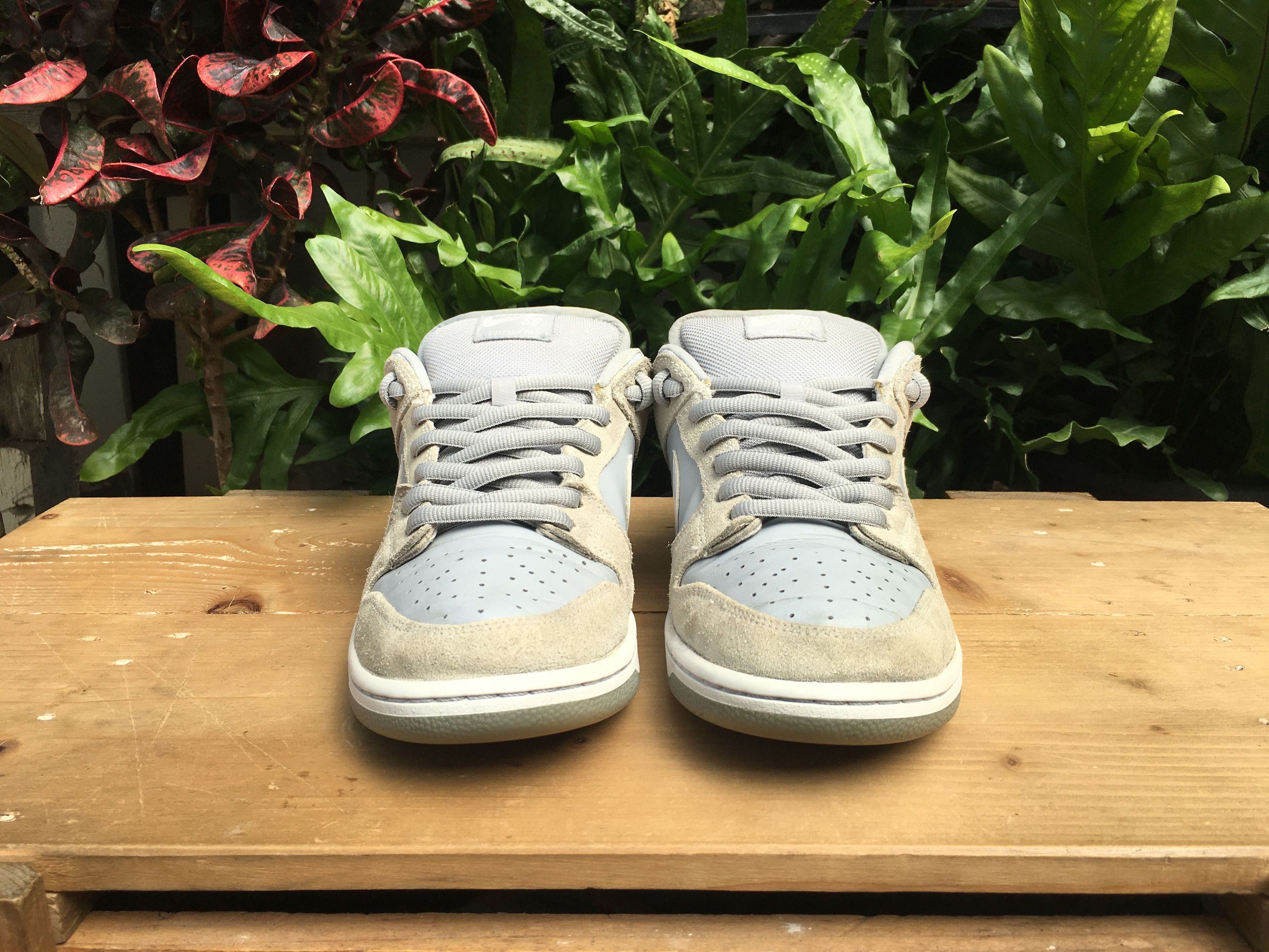 Nike 🔥 Rare Nike Sb Dunk Low Pro Summit White Wolf Grey Size US 10.5 / EU 43-44 - 7 Thumbnail