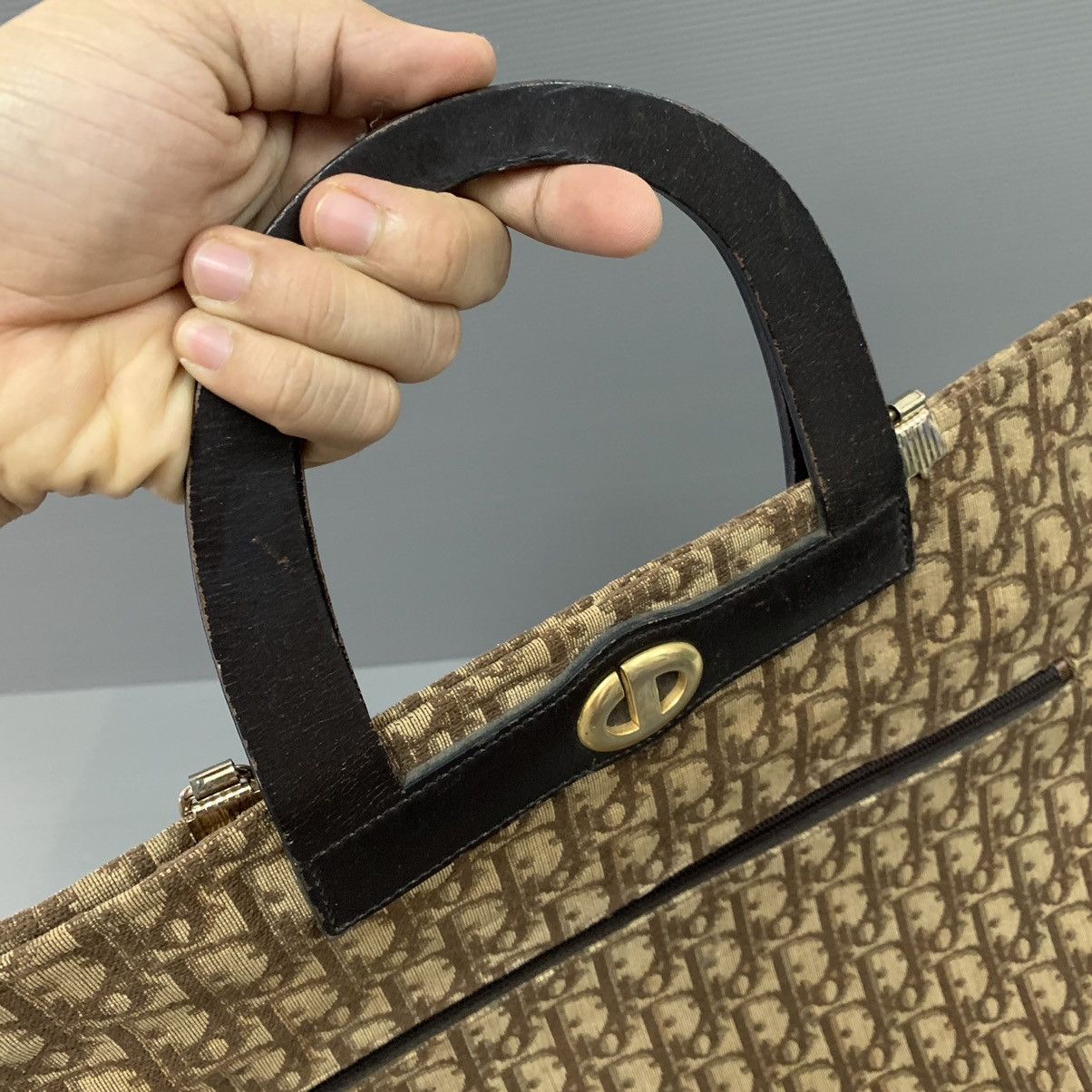 Christian Dior Monsieur Christian Dior Monogram Shoping Tote Bag Size ONE SIZE - 5 Thumbnail