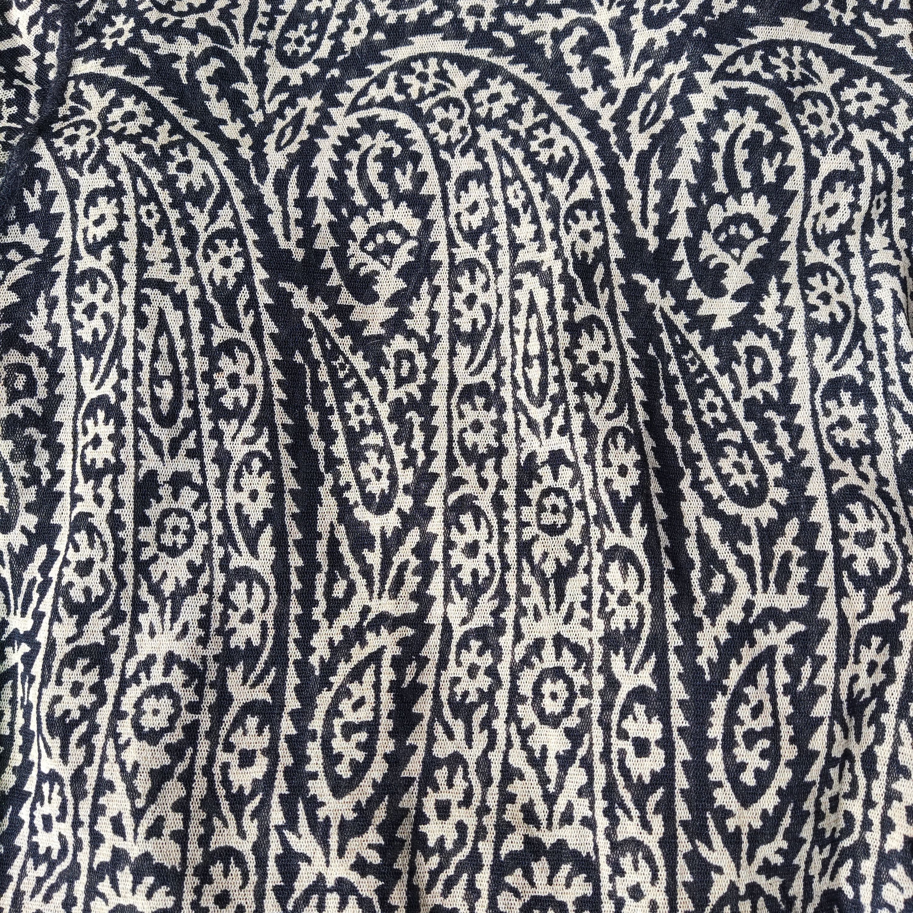 Jean Paul Gaultier Jean Paul Gaultier Paisley Mesh Vintage 90s 80s Runway Top Size M / US 6-8 / IT 42-44 - 7 Thumbnail