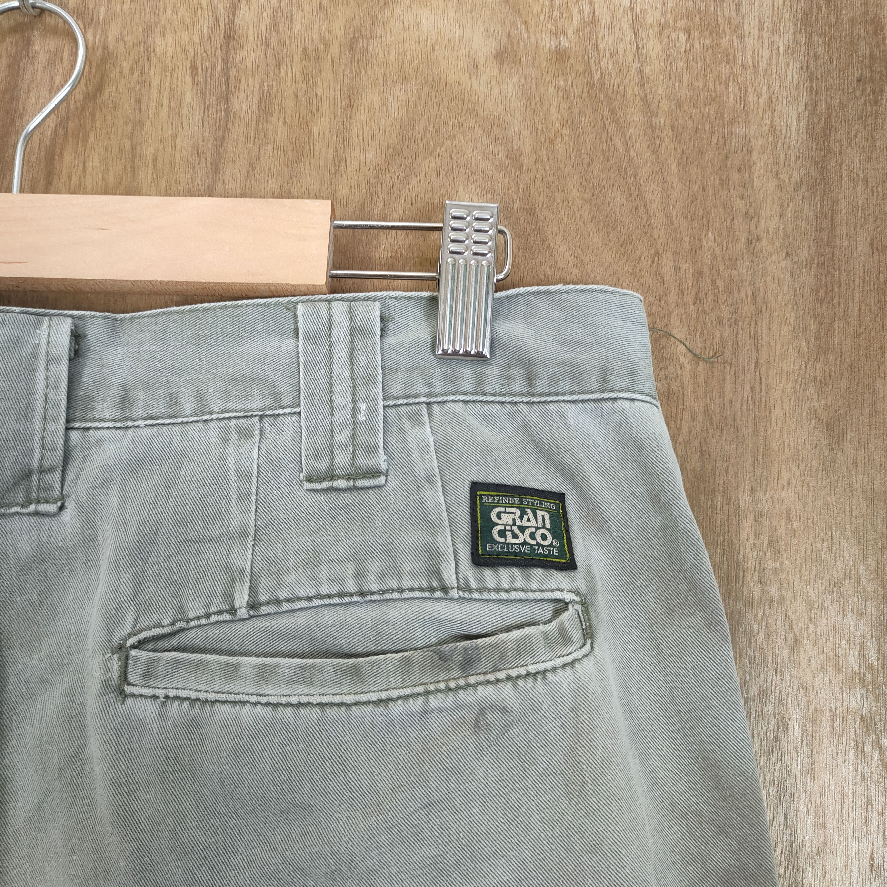 Japanese Brand GRANCISCO FADED DISTRESSED CARGO PANTS Size US 30 / EU 46 - 15 Thumbnail