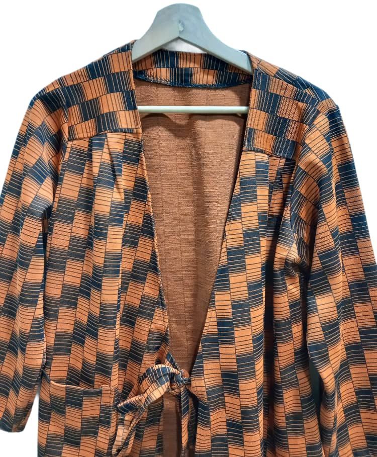 Japanese Brand Unbranded Geometric Kimono Size US M / EU 48-50 / 2 - 2 Thumbnail