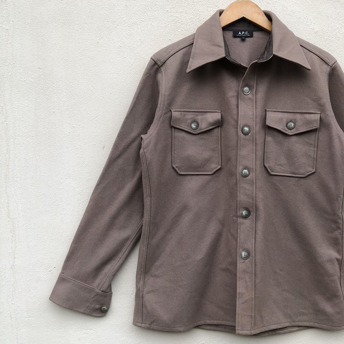 A.P.C. × Japanese Brand × Vintage Vintage JAPANESE BRAND A.P.C Double Pocket Jacket Size US S / EU 44-46 / 1 - 4 Thumbnail
