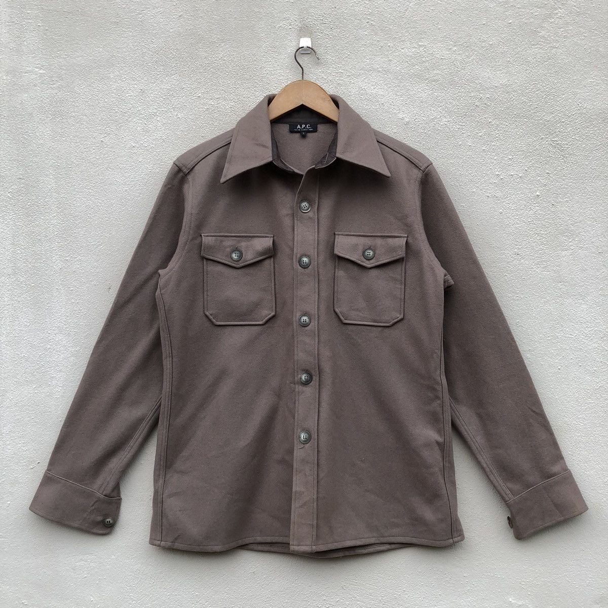 A.P.C. A.P.C. Jules Tournier Double Pocket Wool Jacket | Grailed
