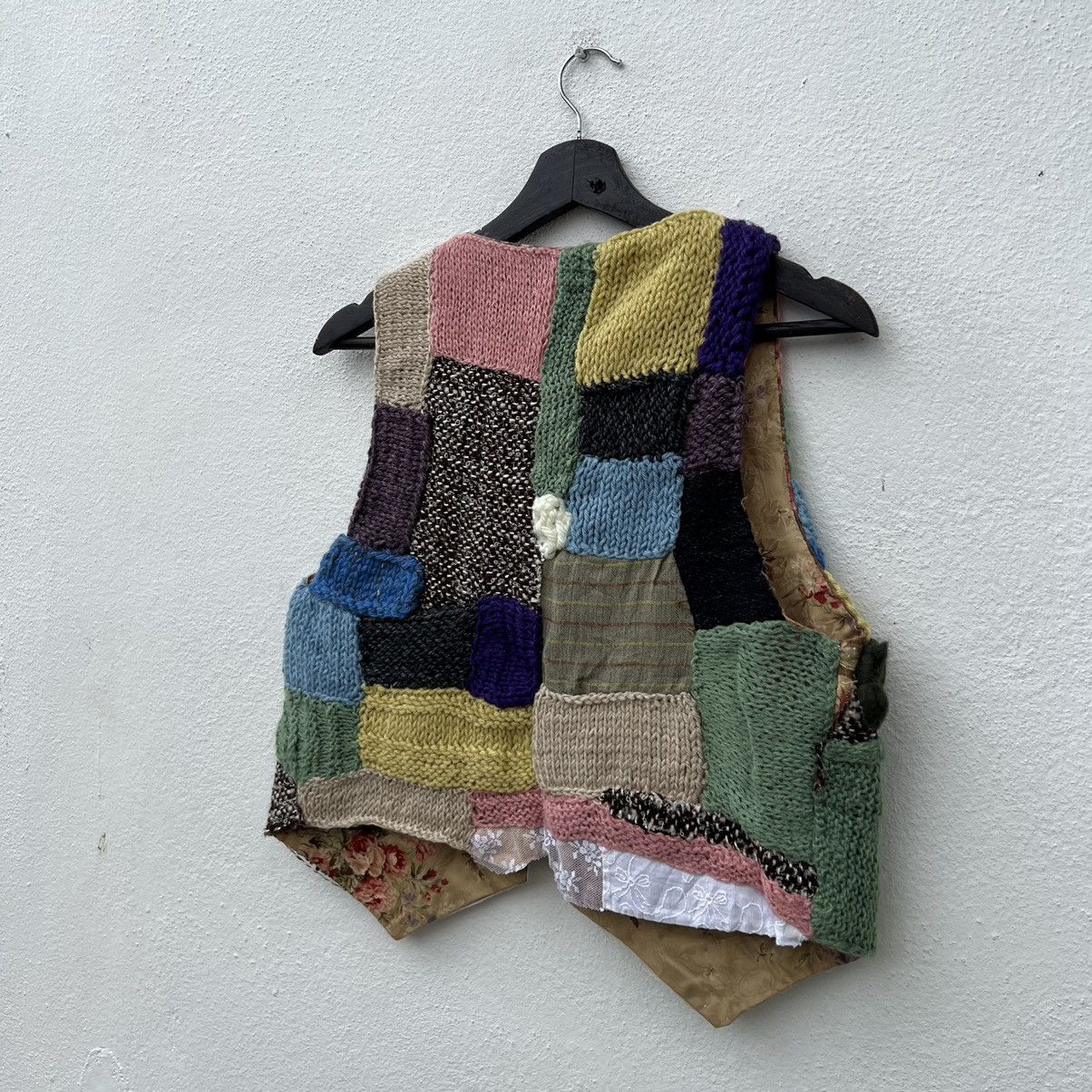 Japanese Brand VINTAGE RARE VEST PATCHWORK REVERSIBLE NICE DESIGN Size US M / EU 48-50 / 2 - 7 Thumbnail