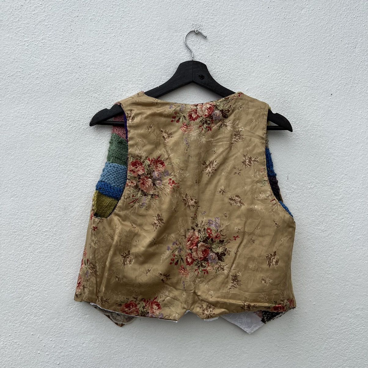 Japanese Brand VINTAGE RARE VEST PATCHWORK REVERSIBLE NICE DESIGN Size US M / EU 48-50 / 2 - 11 Thumbnail