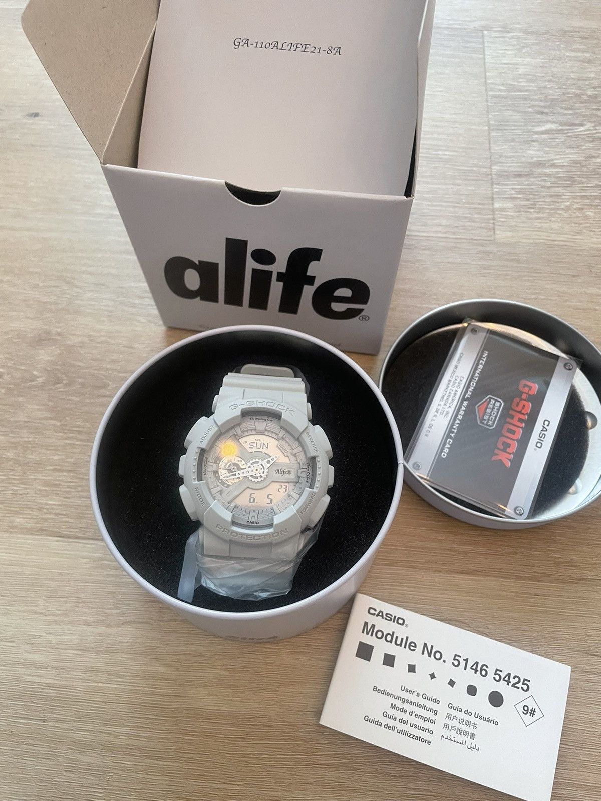 Alife Alife Casio Wristwatch Grey/Blue One Size GA110ALIFE21-8A Size ONE SIZE - 6 Thumbnail