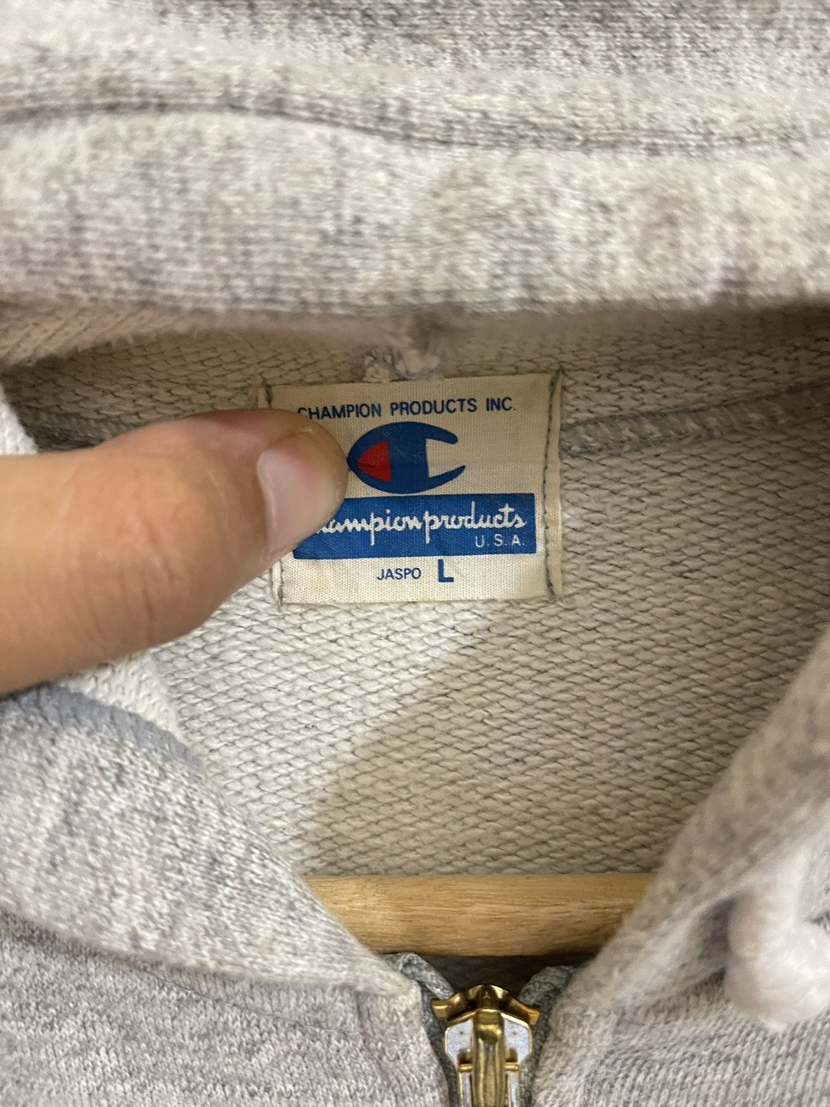 Champion × Vintage Champion Product USA hoodies embroidered logo Size US L / EU 52-54 / 3 - 5 Thumbnail
