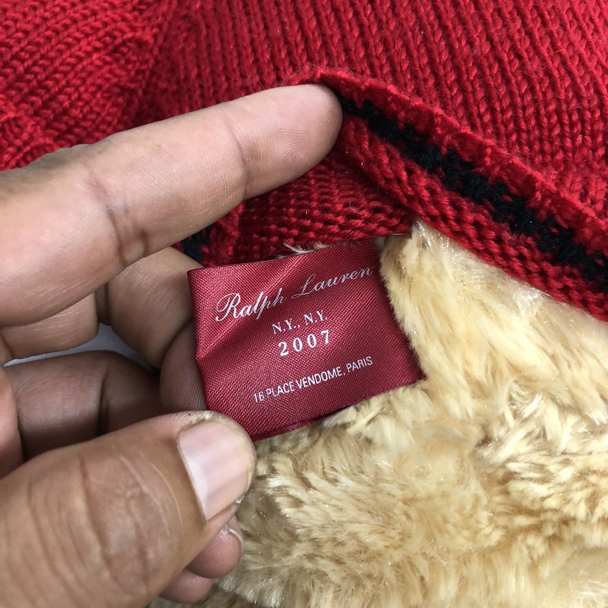 Polo Ralph Lauren × Ralph Lauren Polo Bear Toy Doll Polo Ralph Lauren Doll Size ONE SIZE - 5 Thumbnail