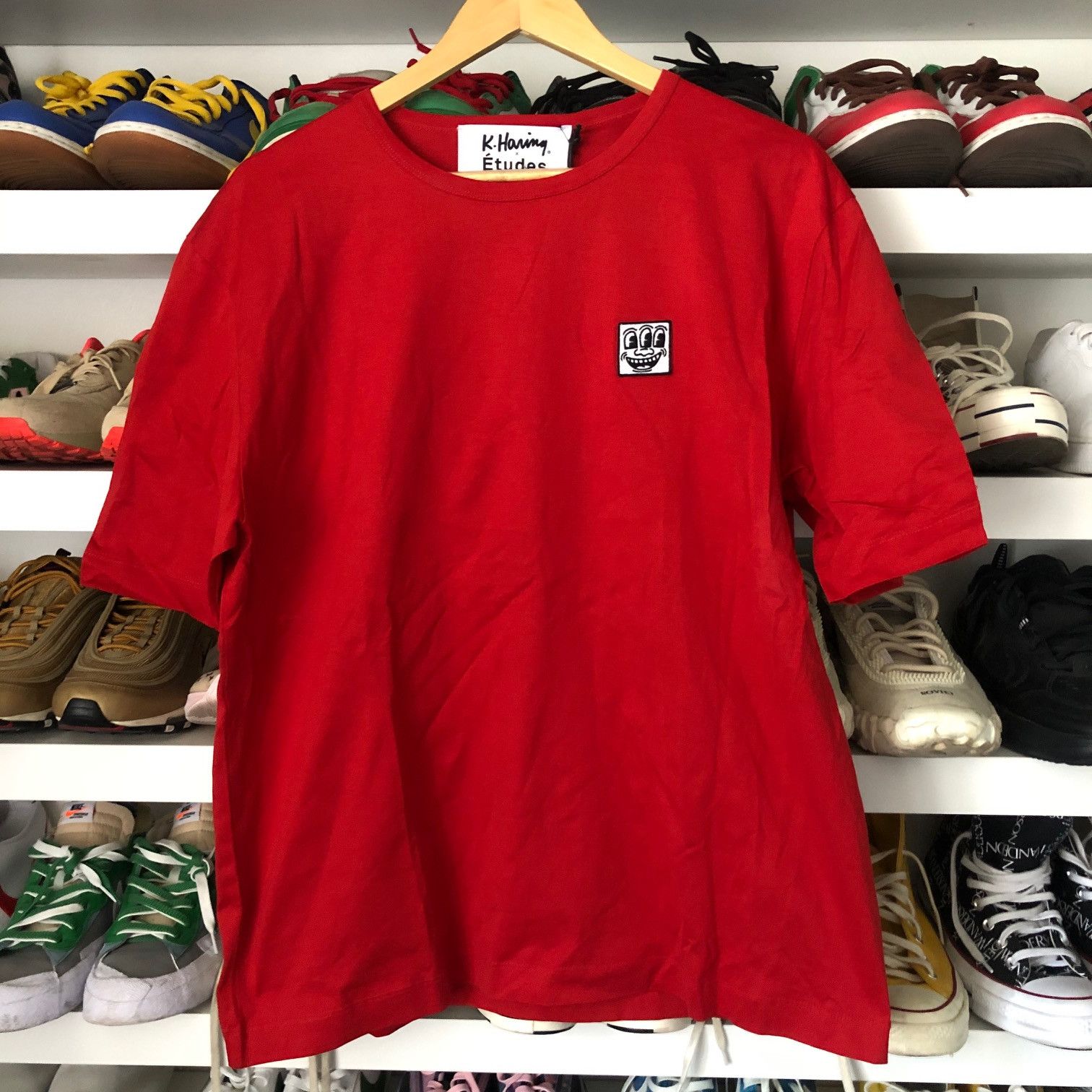 ETUDES x KEITH HARING Unity Patch T-Shirt