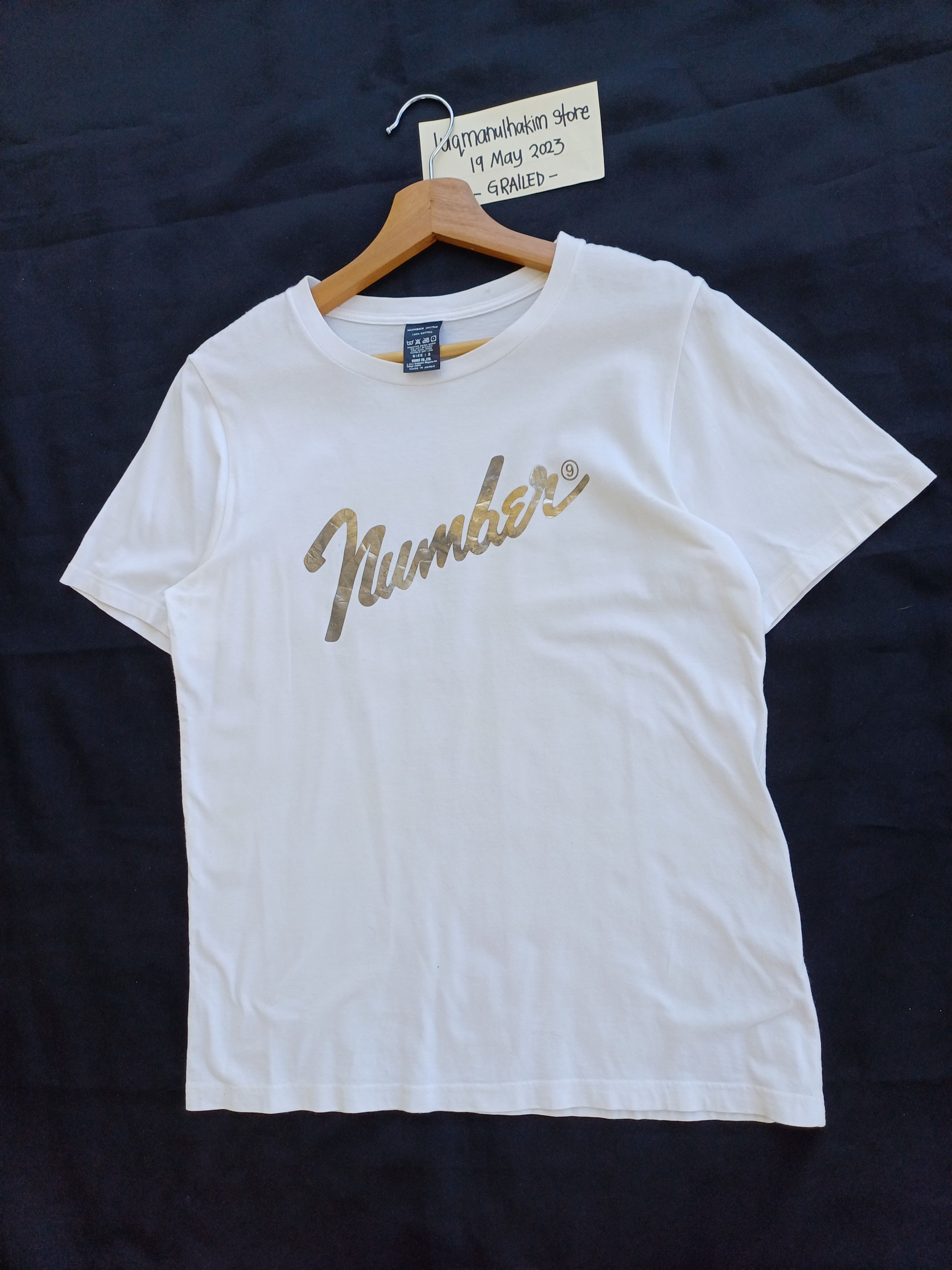 Number (N)ine Rare Number (N)ine Fender Design Word Logo Tshir Size US S / EU 44-46 / 1 - 3 Thumbnail
