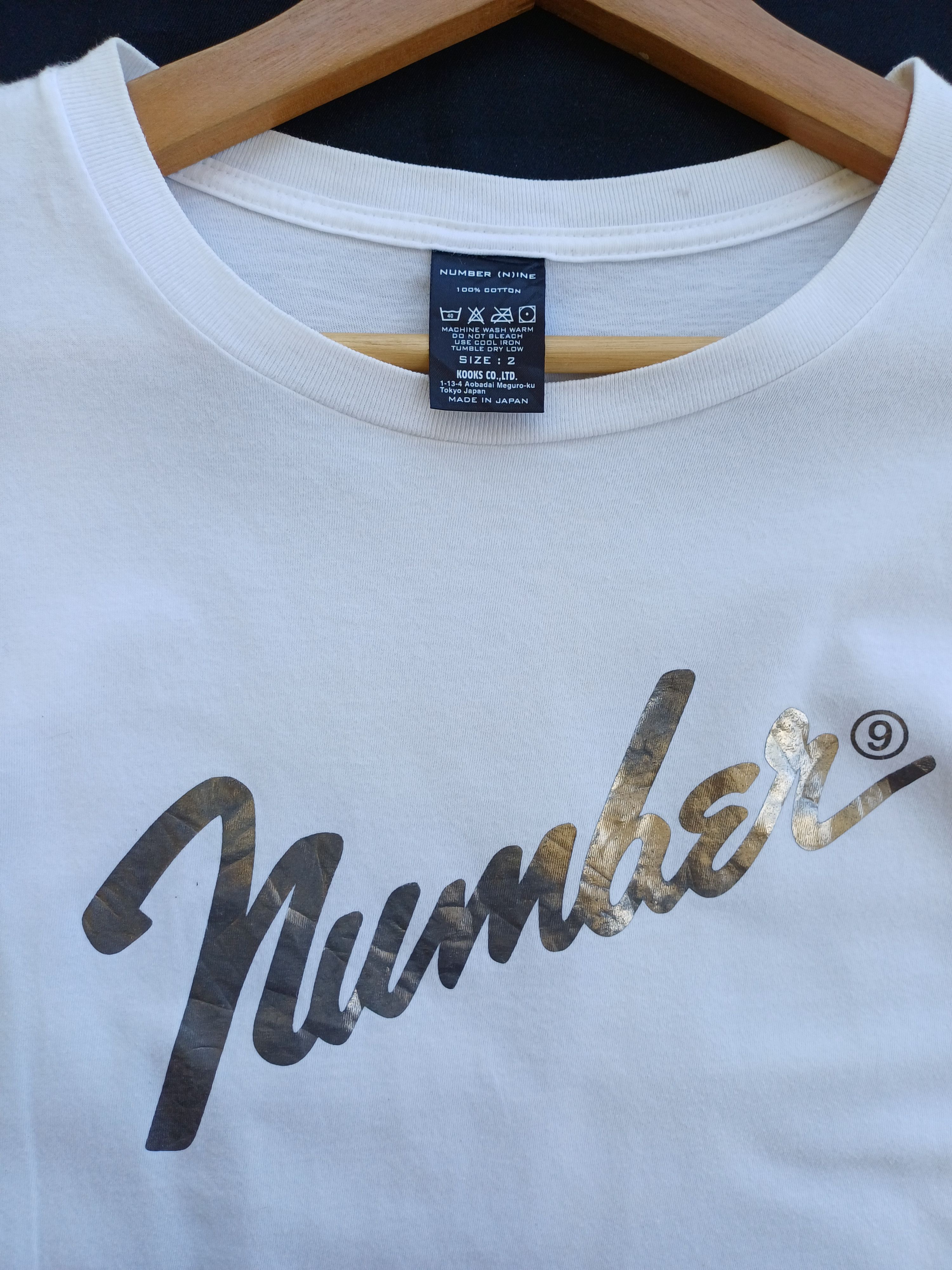 Number (N)ine Rare Number (N)ine Fender Design Word Logo Tshir Size US S / EU 44-46 / 1 - 6 Thumbnail