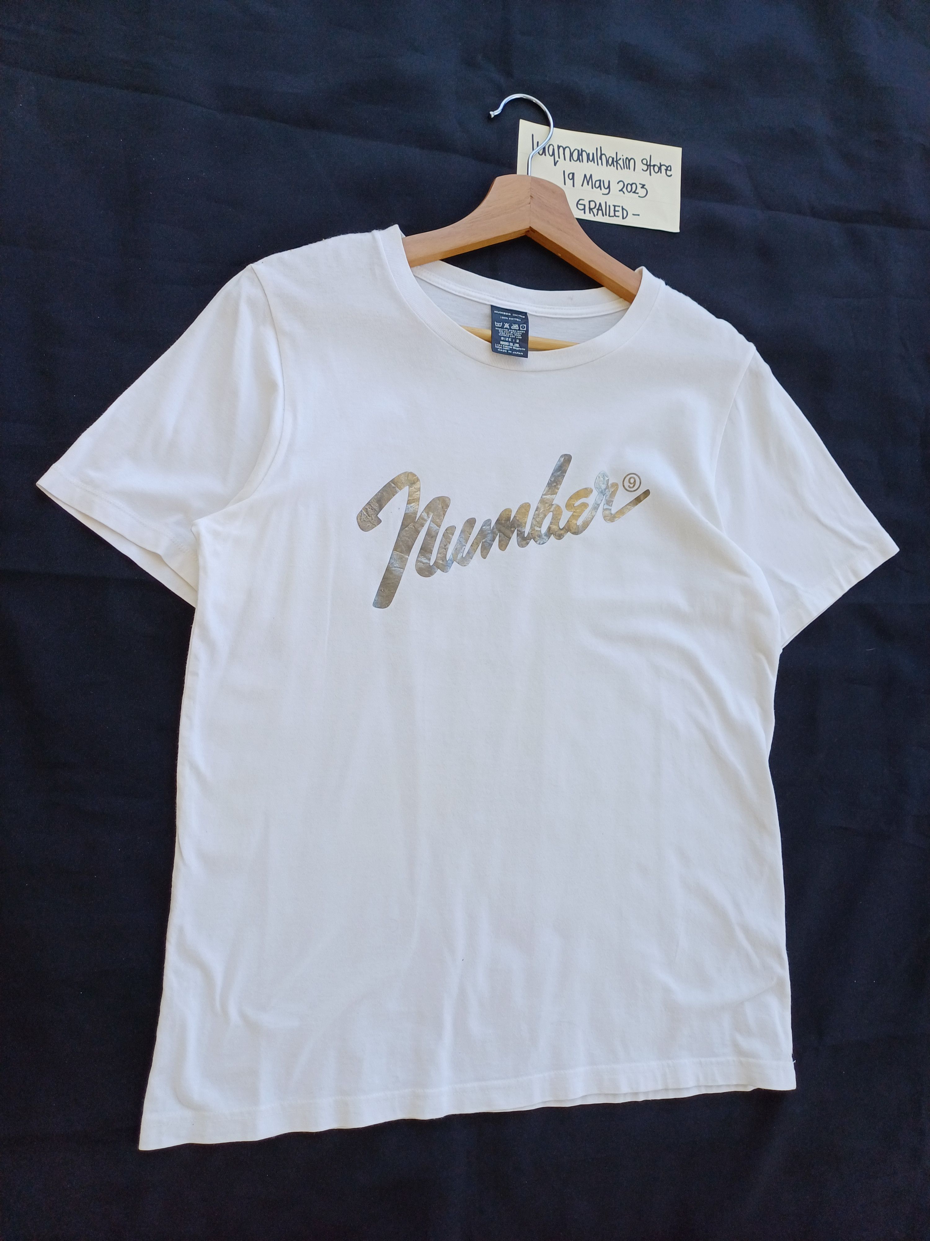 Number (N)ine Rare Number (N)ine Fender Design Word Logo Tshir Size US S / EU 44-46 / 1 - 2 Thumbnail