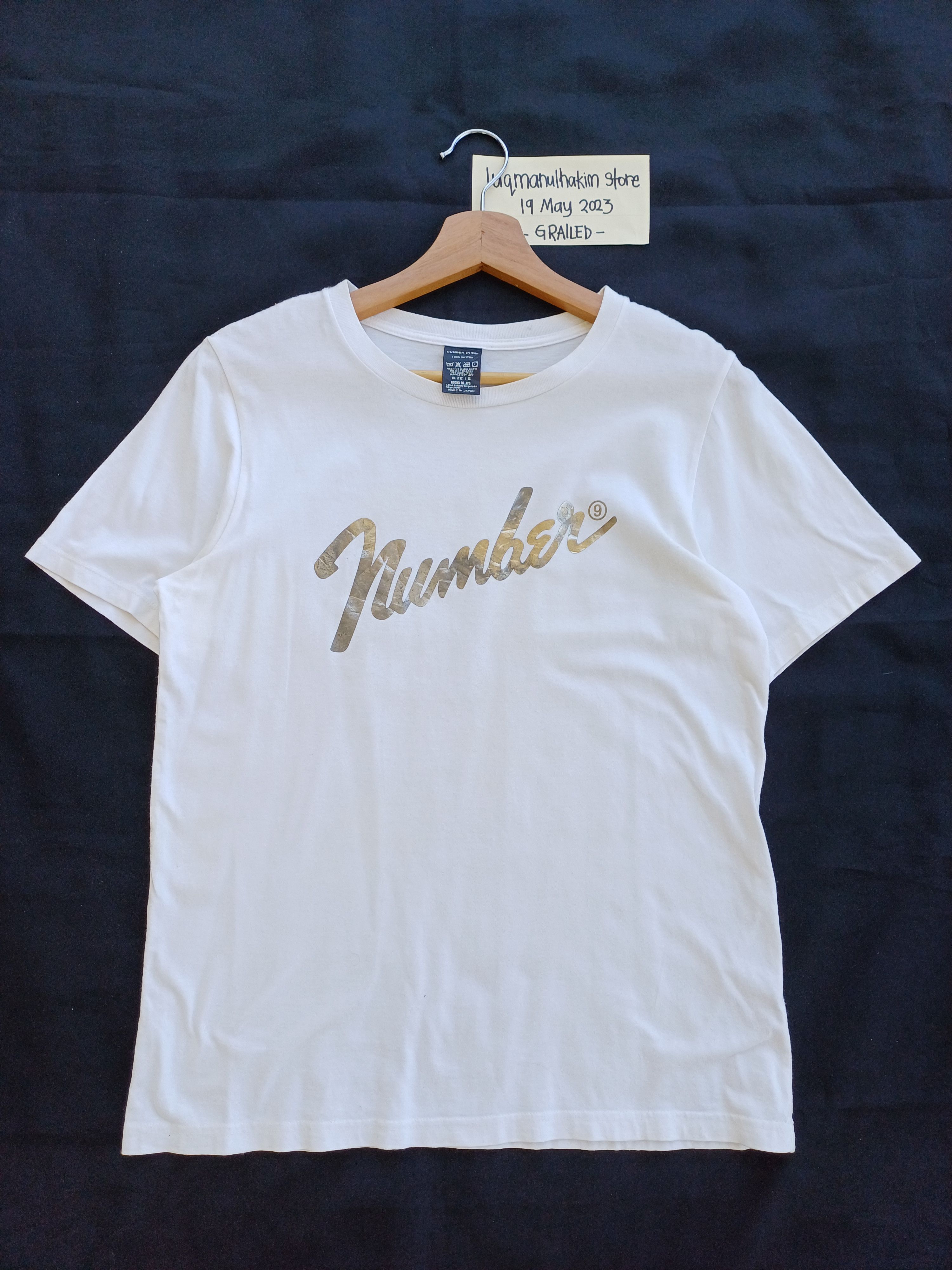 Number (N)ine Rare Number (N)ine Fender Design Word Logo Tshir Size US S / EU 44-46 / 1 - 1 Thumbnail