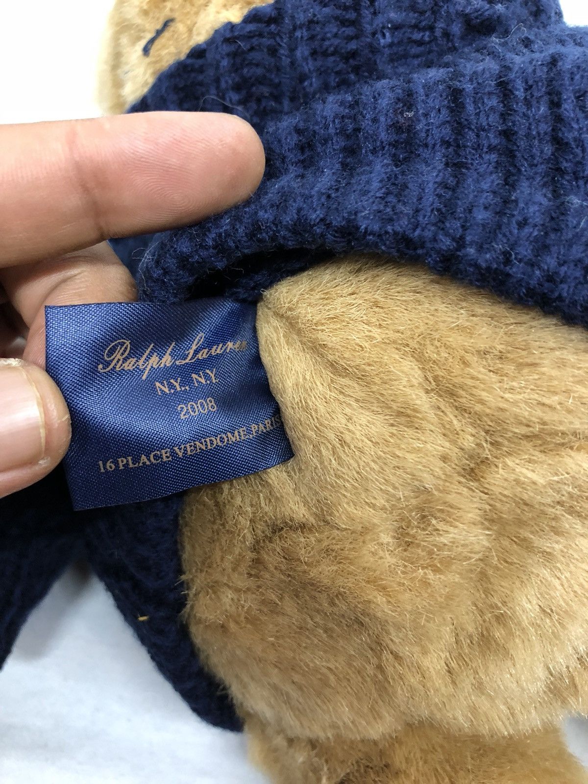 Polo Ralph Lauren × Ralph Lauren Polo Bear Toy Doll Polo Ralph Lauren Doll Size ONE SIZE - 6 Thumbnail