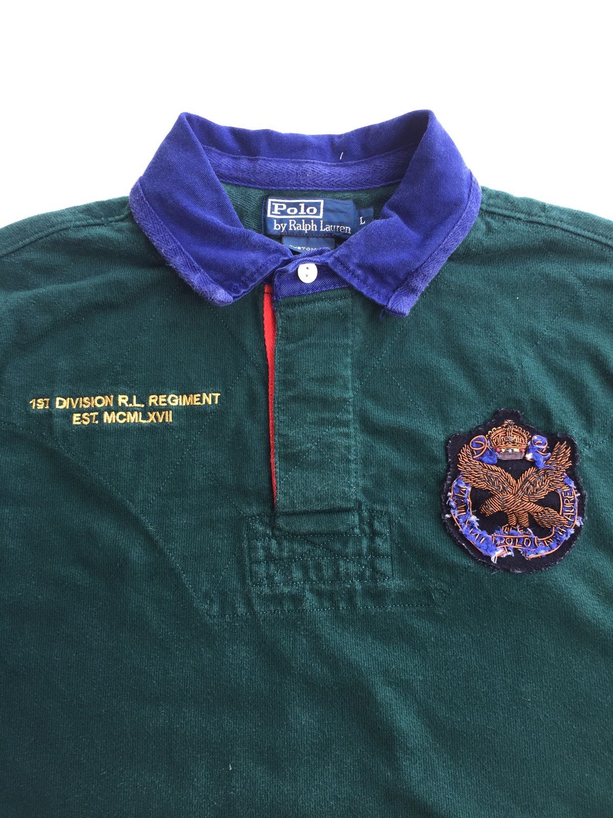 Polo Ralph Lauren Polo Ralph Lauren 1st Division R.L. Regiment Est. MCMLXVII Size US L / EU 52-54 / 3 - 2 Thumbnail