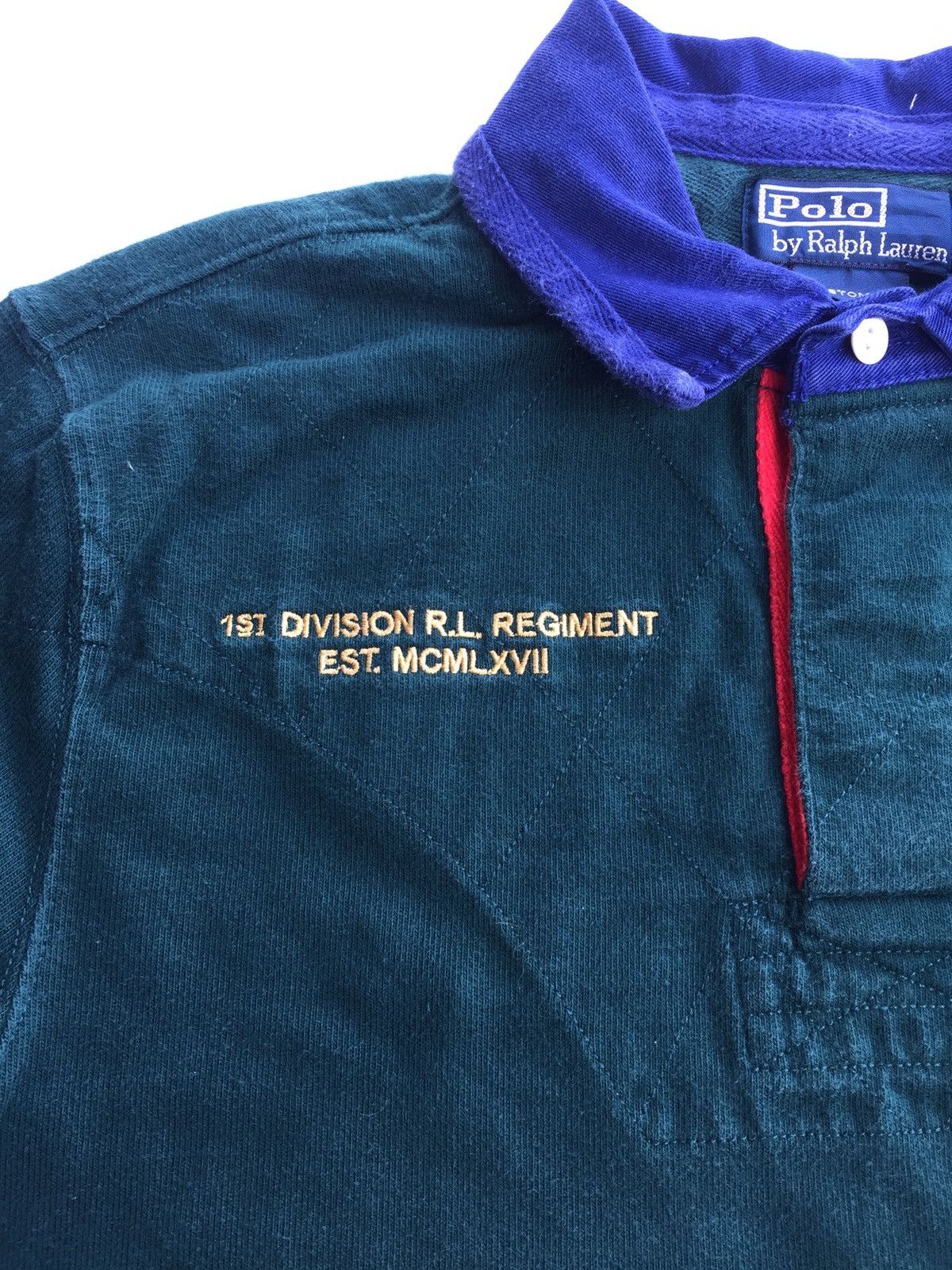 Polo Ralph Lauren Polo Ralph Lauren 1st Division R.L. Regiment Est. MCMLXVII Size US L / EU 52-54 / 3 - 3 Thumbnail