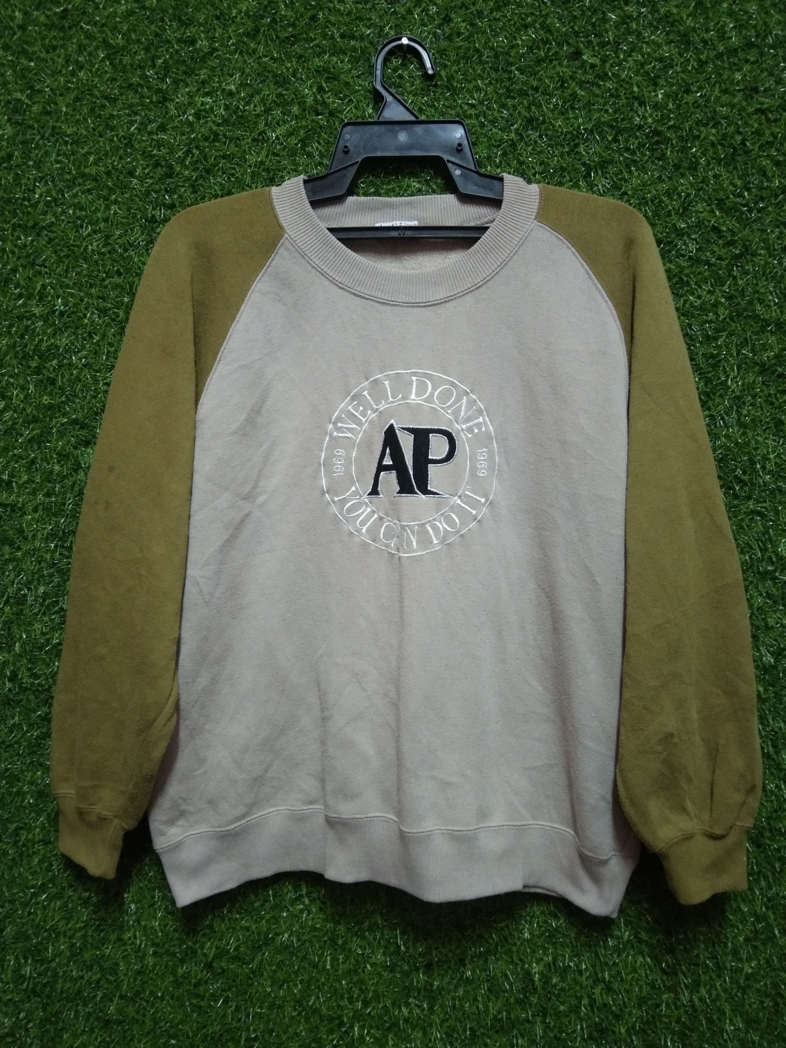 Vintage ARNOLD PALMER SWEATSHIRT LOGO EMBROIDERY Size US L / EU 52-54 / 3 - 1 Thumbnail