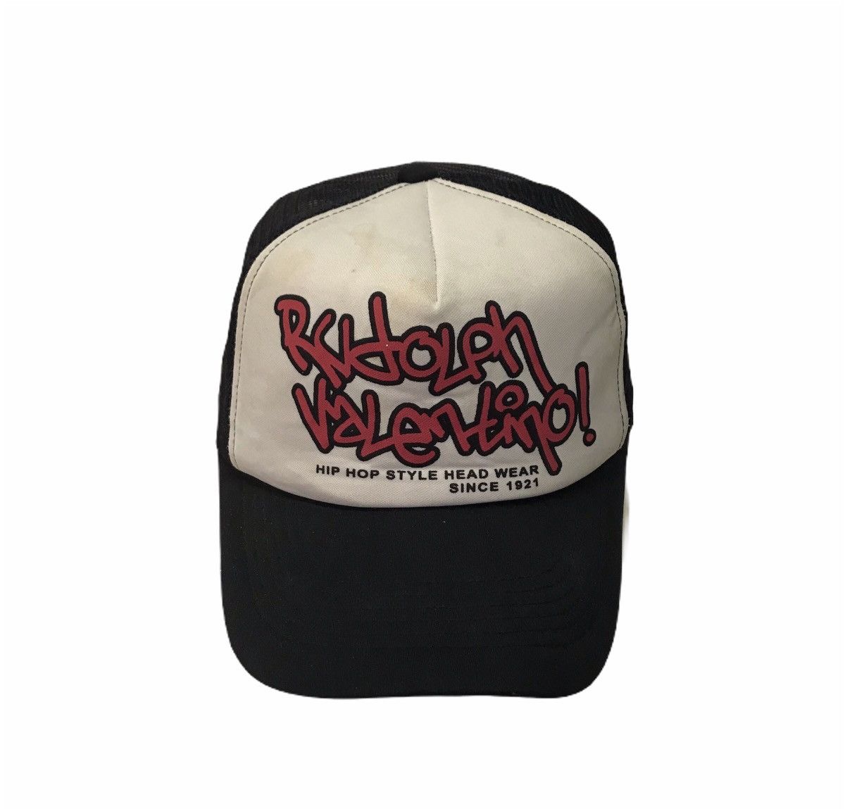 Designer Rudolph Valentino Hip Hop Style Trucker Hats Caps Size ONE SIZE - 1 Thumbnail