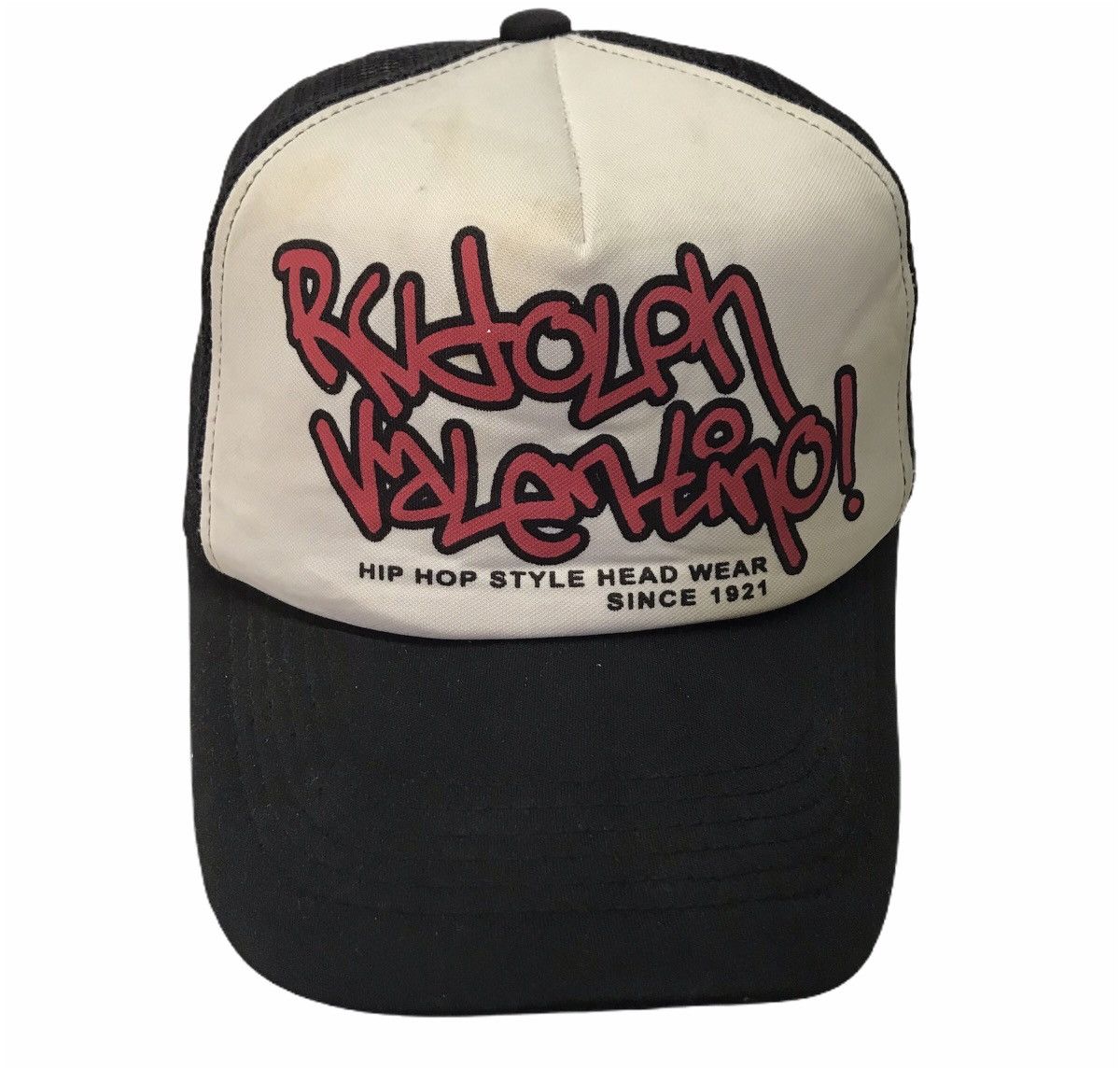 Designer Rudolph Valentino Hip Hop Style Trucker Hats Caps Size ONE SIZE - 4 Thumbnail