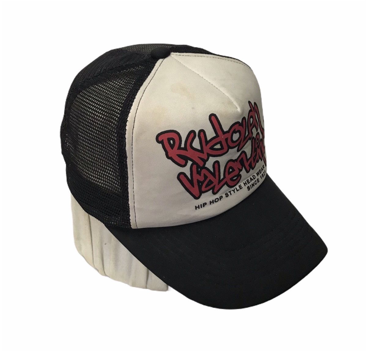 Designer Rudolph Valentino Hip Hop Style Trucker Hats Caps Size ONE SIZE - 2 Thumbnail