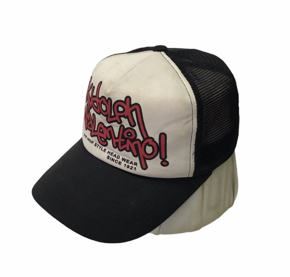 Designer Rudolph Valentino Hip Hop Style Trucker Hats Caps Size ONE SIZE - 3 Thumbnail