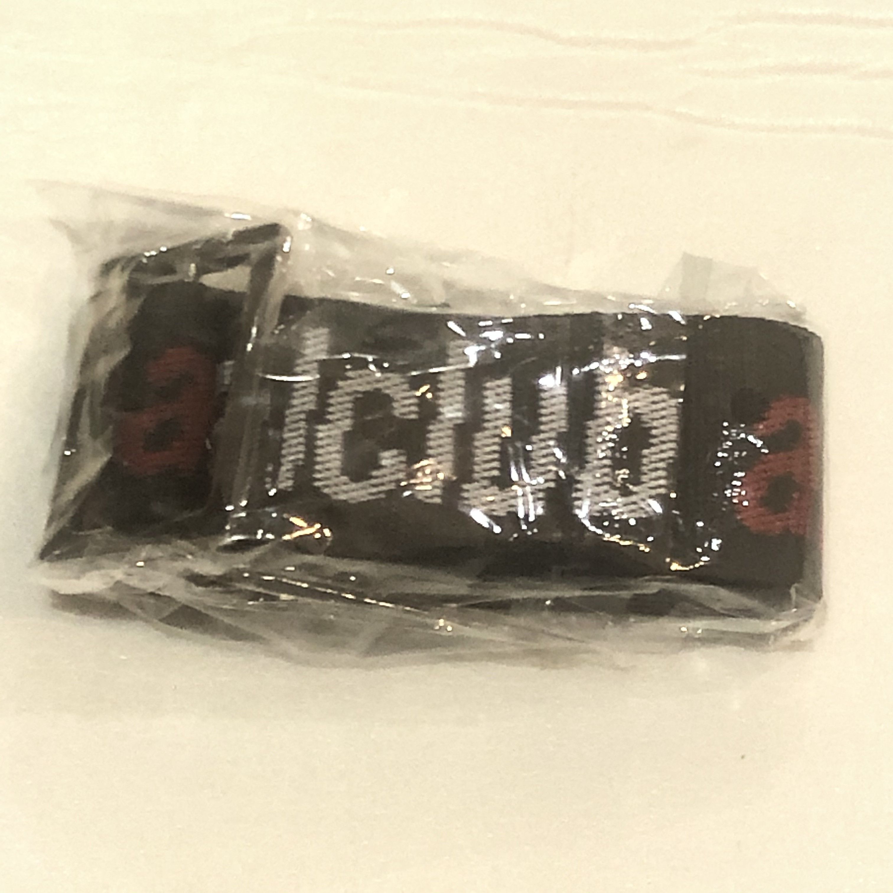 Anti Social Social Club DS FW20 ASSC See Right Thru Me Black Belt Supreme Bape Kith Size ONE SIZE - 2 Thumbnail